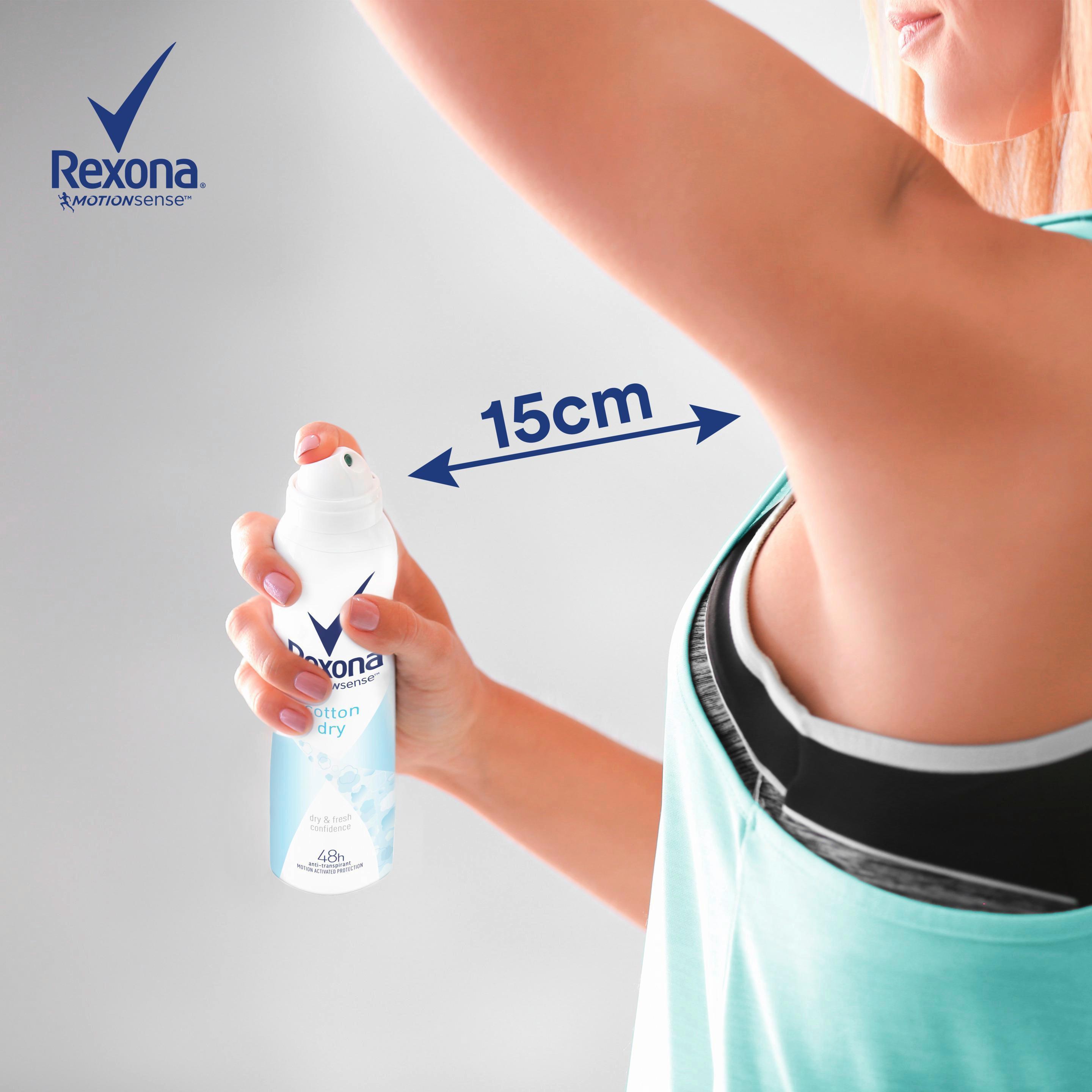Produktbild Rexona Anti-Transpirant Deospray Cotton Dry 5 von 9