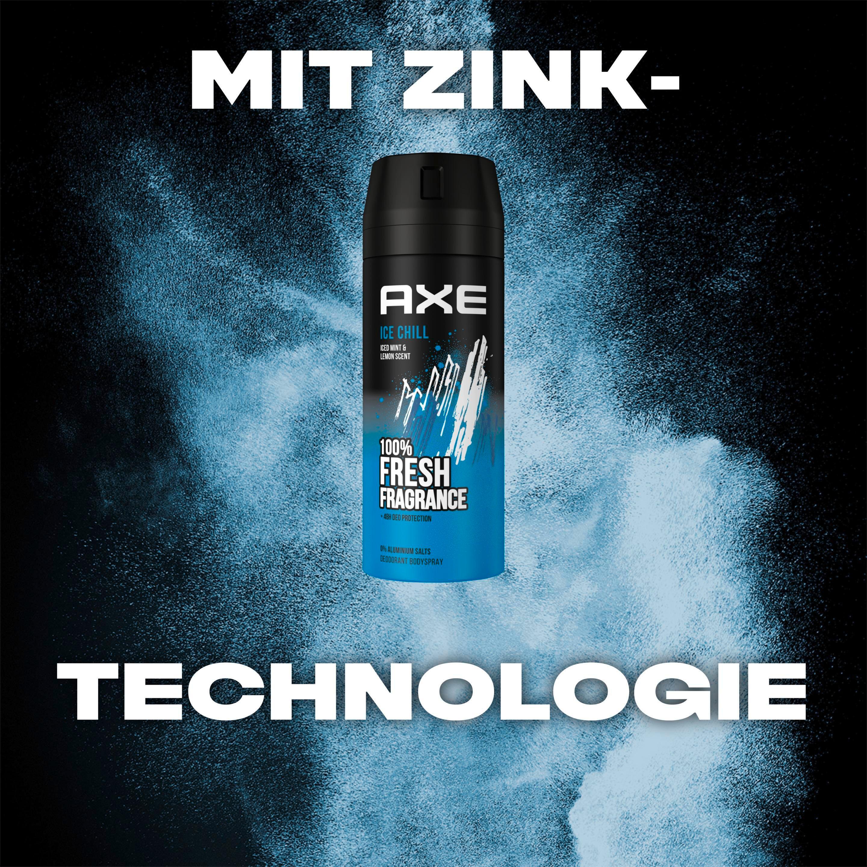 Produktbild AXE Bodyspray Ice Chill ohne Aluminiumsalze 3 von 9