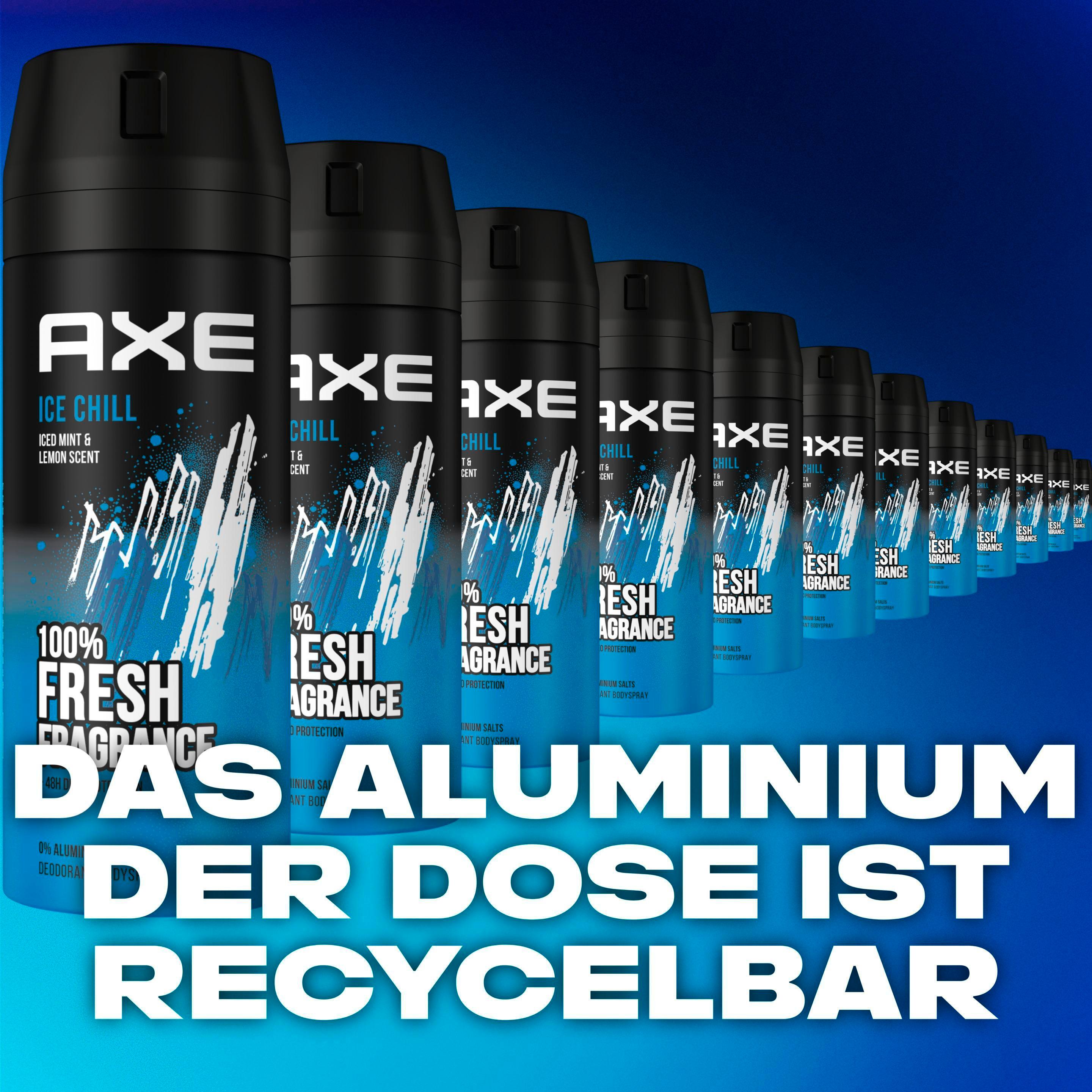 Produktbild AXE Bodyspray Ice Chill ohne Aluminiumsalze 5 von 9