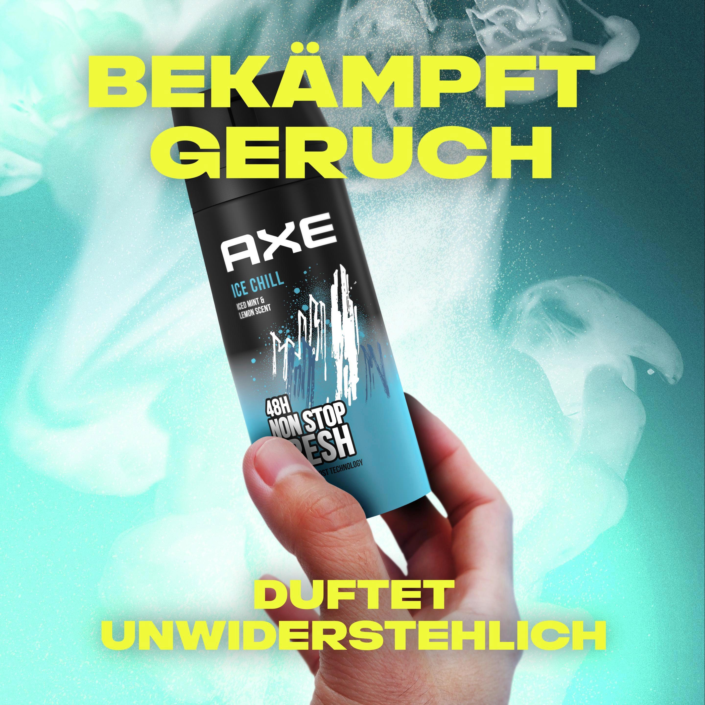 Produktbild AXE Bodyspray Ice Chill ohne Aluminiumsalze 7 von 9