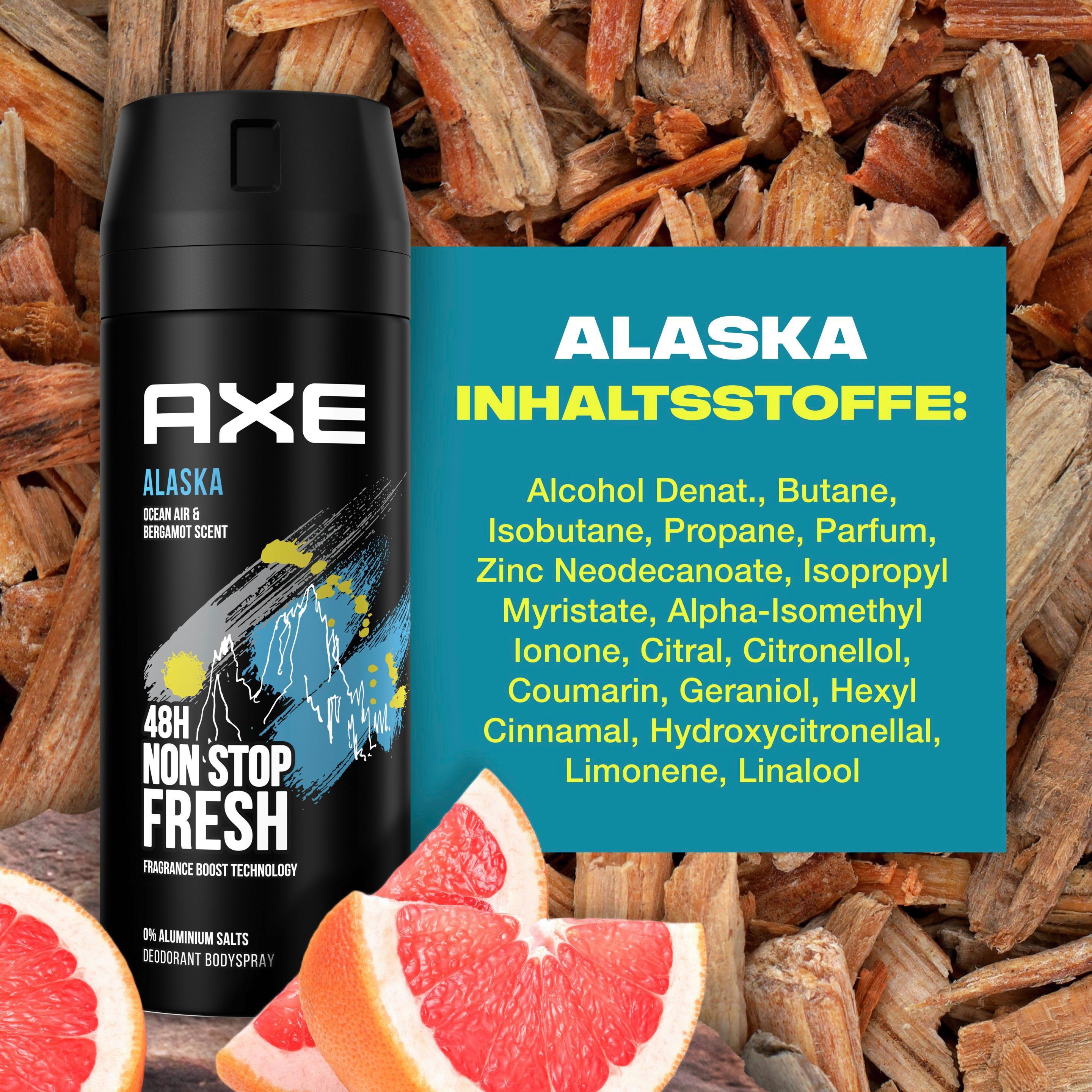 Produktbild AXE Deospray Alaska ohne Aluminium 3 von 9