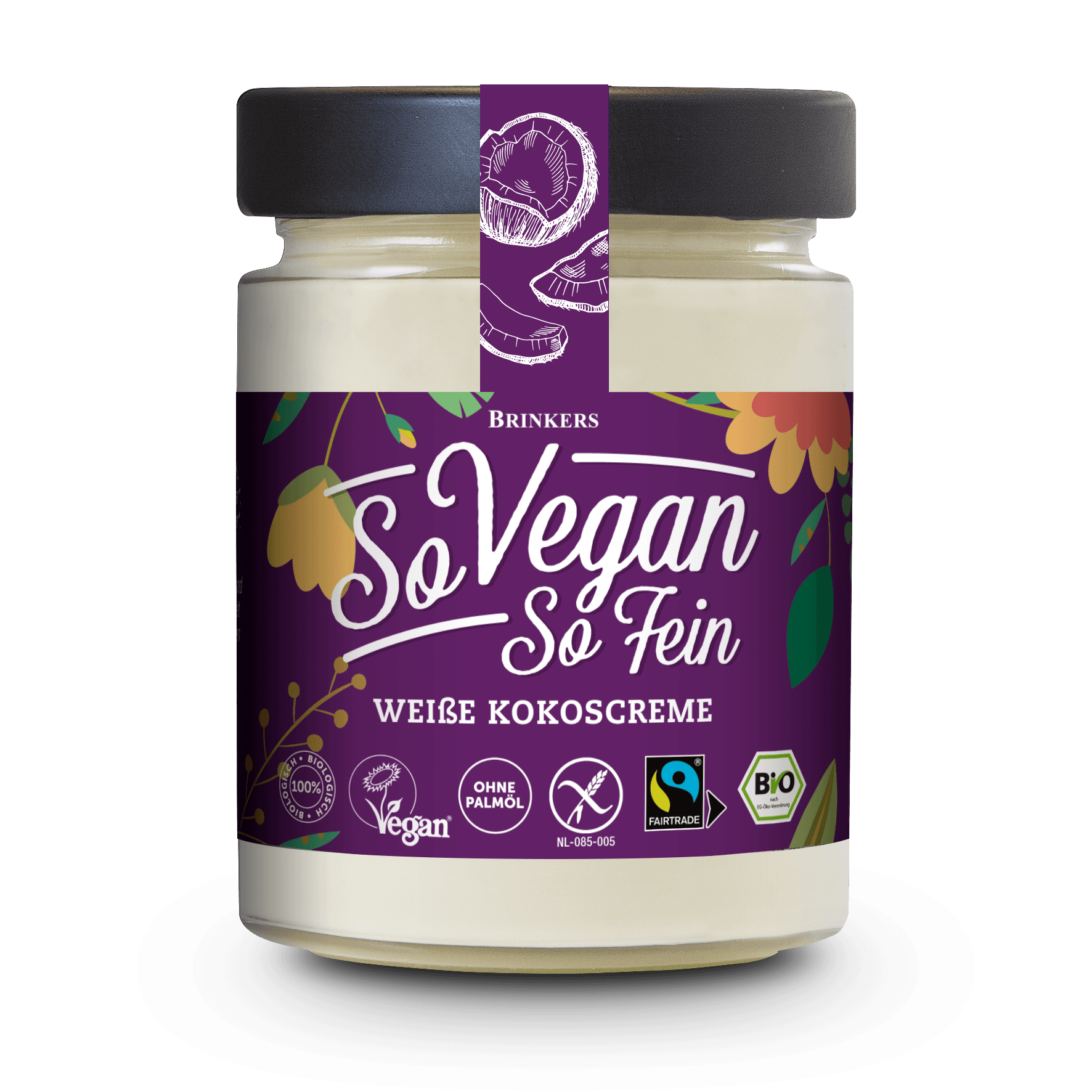 So Vegan So Fein Bio Weiẞe Kokoscreme