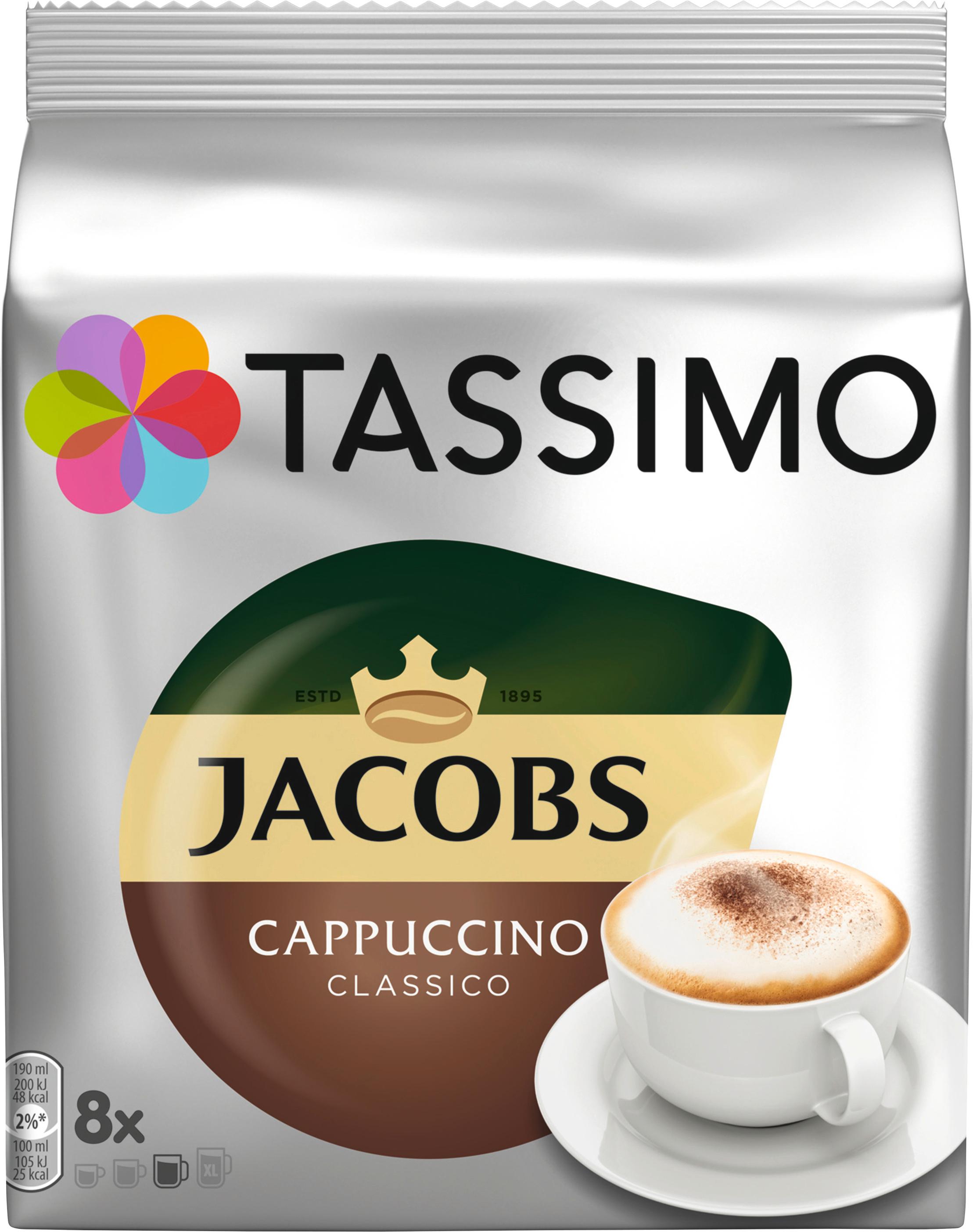 Tassimo Jacobs Kaffe Kapseln Discs Cappuccino Classico