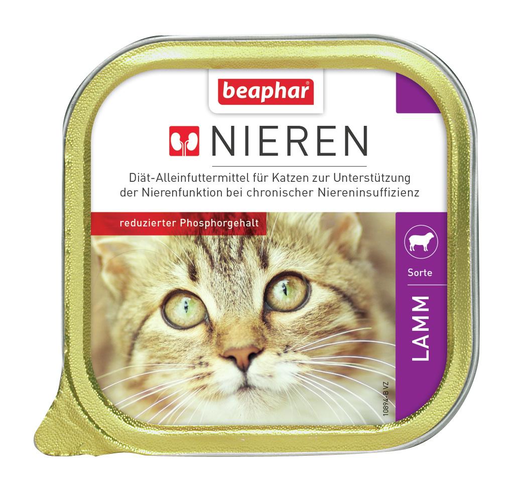 beaphar Katzennassfutter Nierendiät +Lamm100g