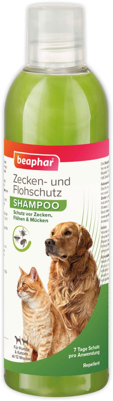 beaphar Hundepflege Zecken- und Flohschutz Shampoo