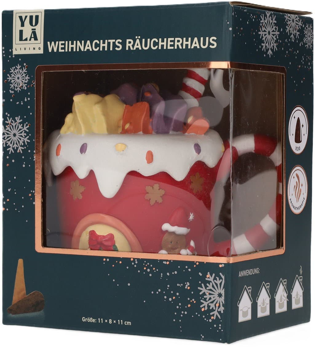 Yulā Weihnachtsräucherhaus