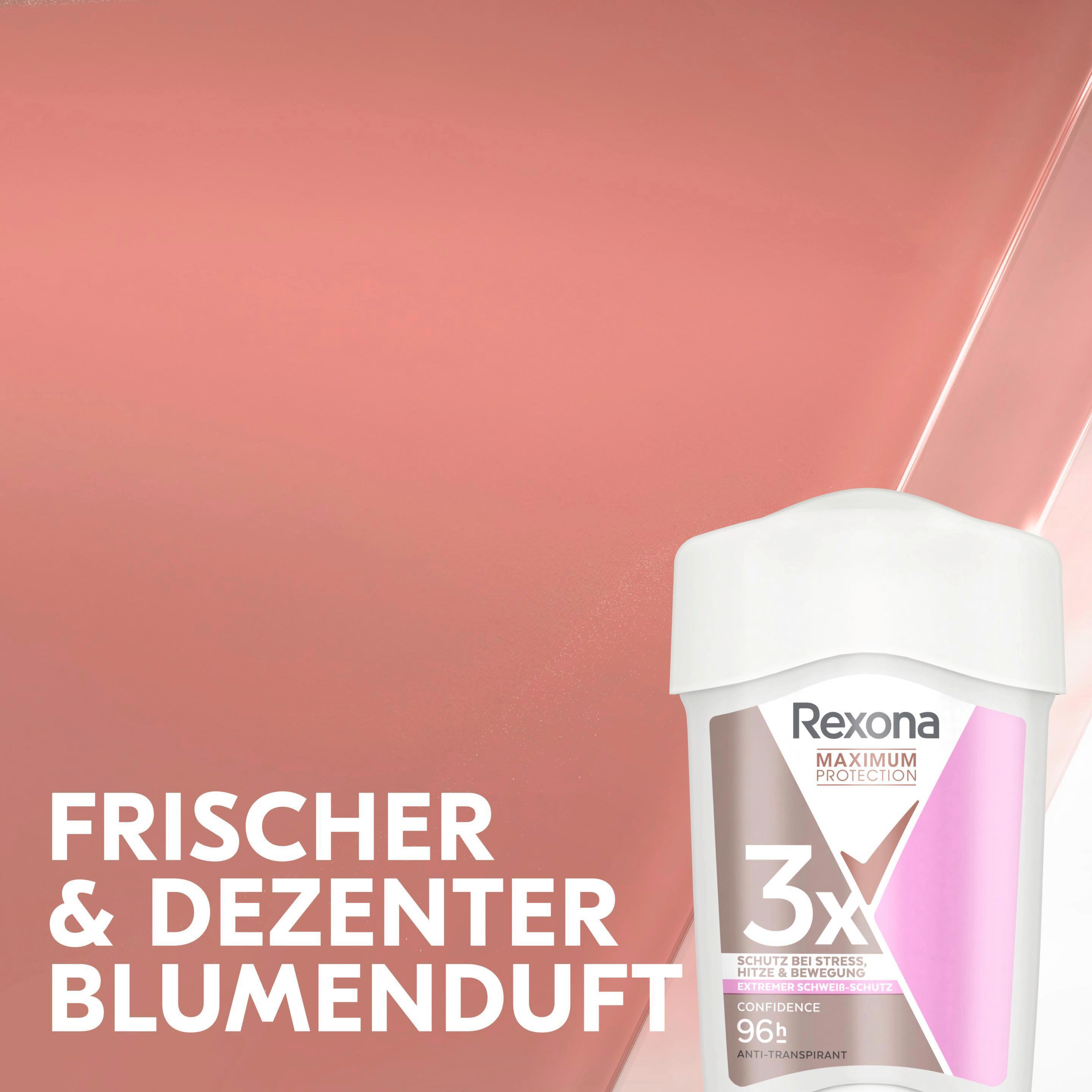 Produktbild Rexona Maximum Protection Deocreme Confidence 4 von 8