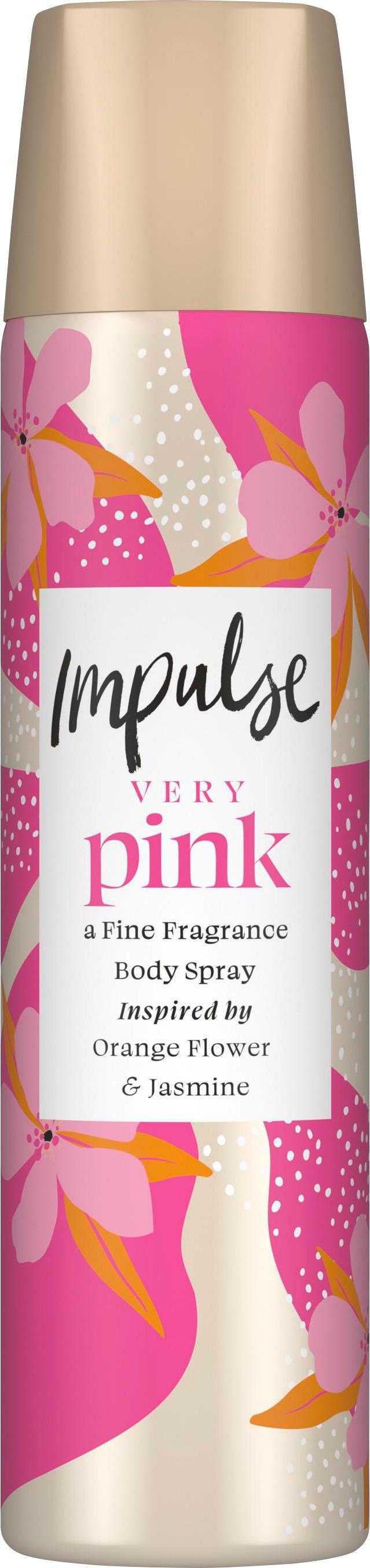 Impulse Deospray Very Pink ohne Aluminium 75 ml