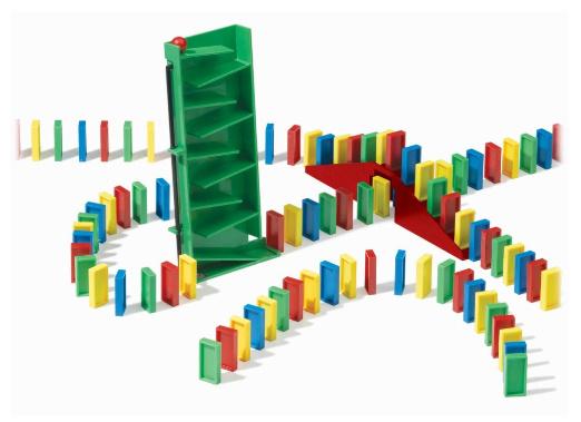 Produktbild Goliath Toys - Domino Express Starter Lane 2 von 2