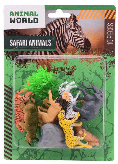 Animal World – Wilde Tiere Spielset (10-tlg.)