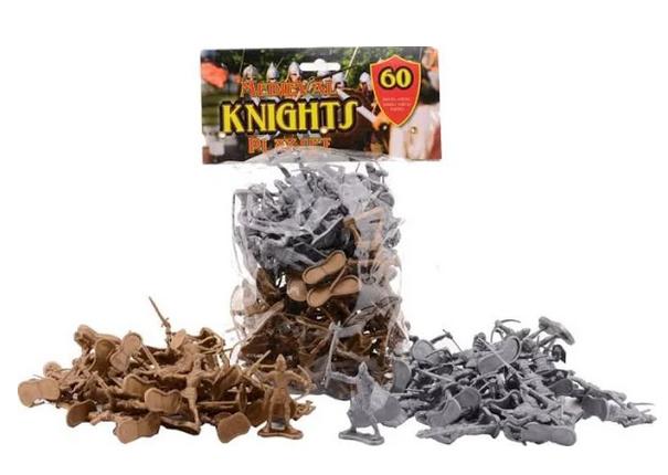 60 RITTERFIGUREN IM BEUTEL JOHNTOY 26893