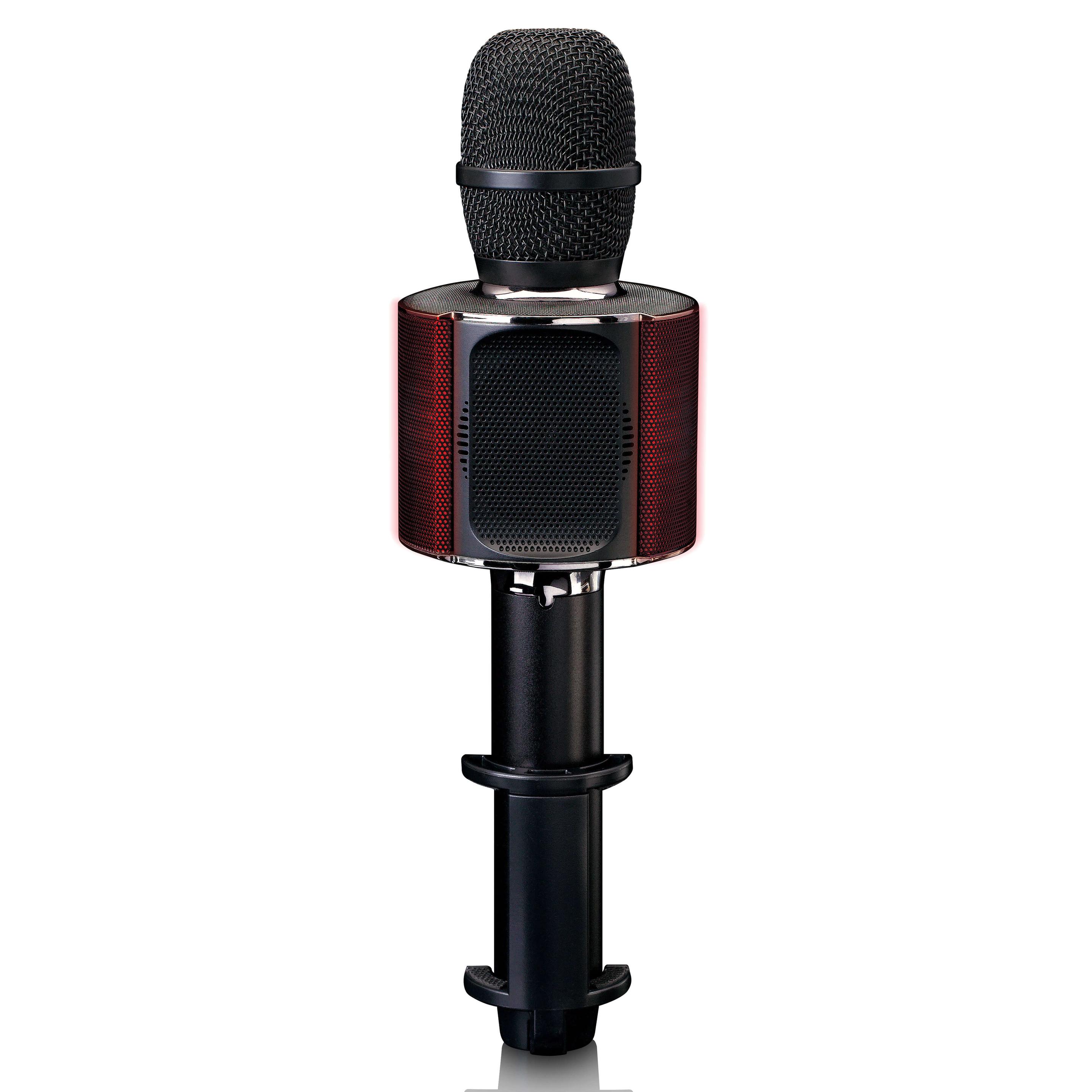 Produktbild Lenco Karaoke-Mikrofon BMC-090BK - schwarz 13 von 15