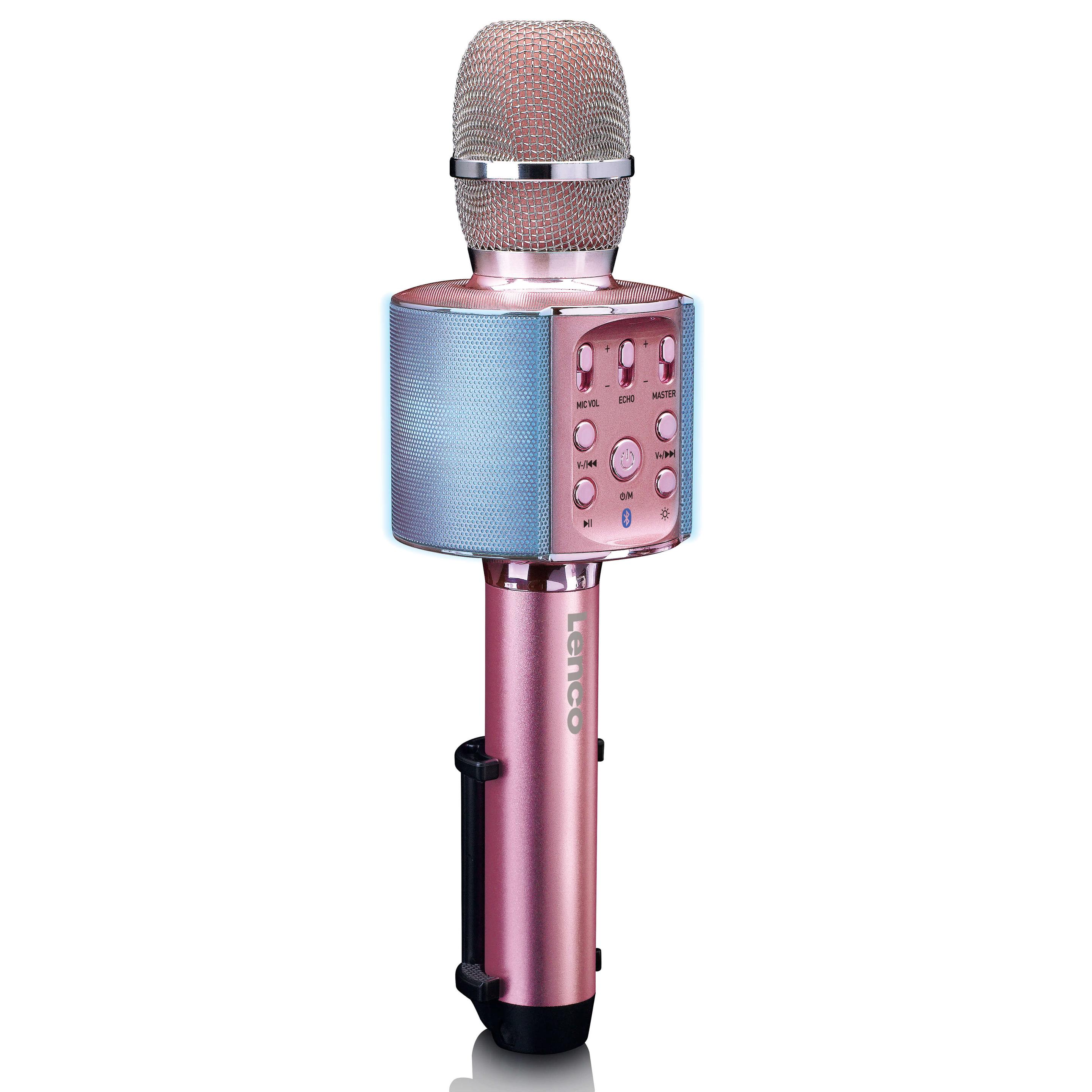 Produktbild Lenco Karaoke-Mikrofon BMC-090PK - pink 5 von 15