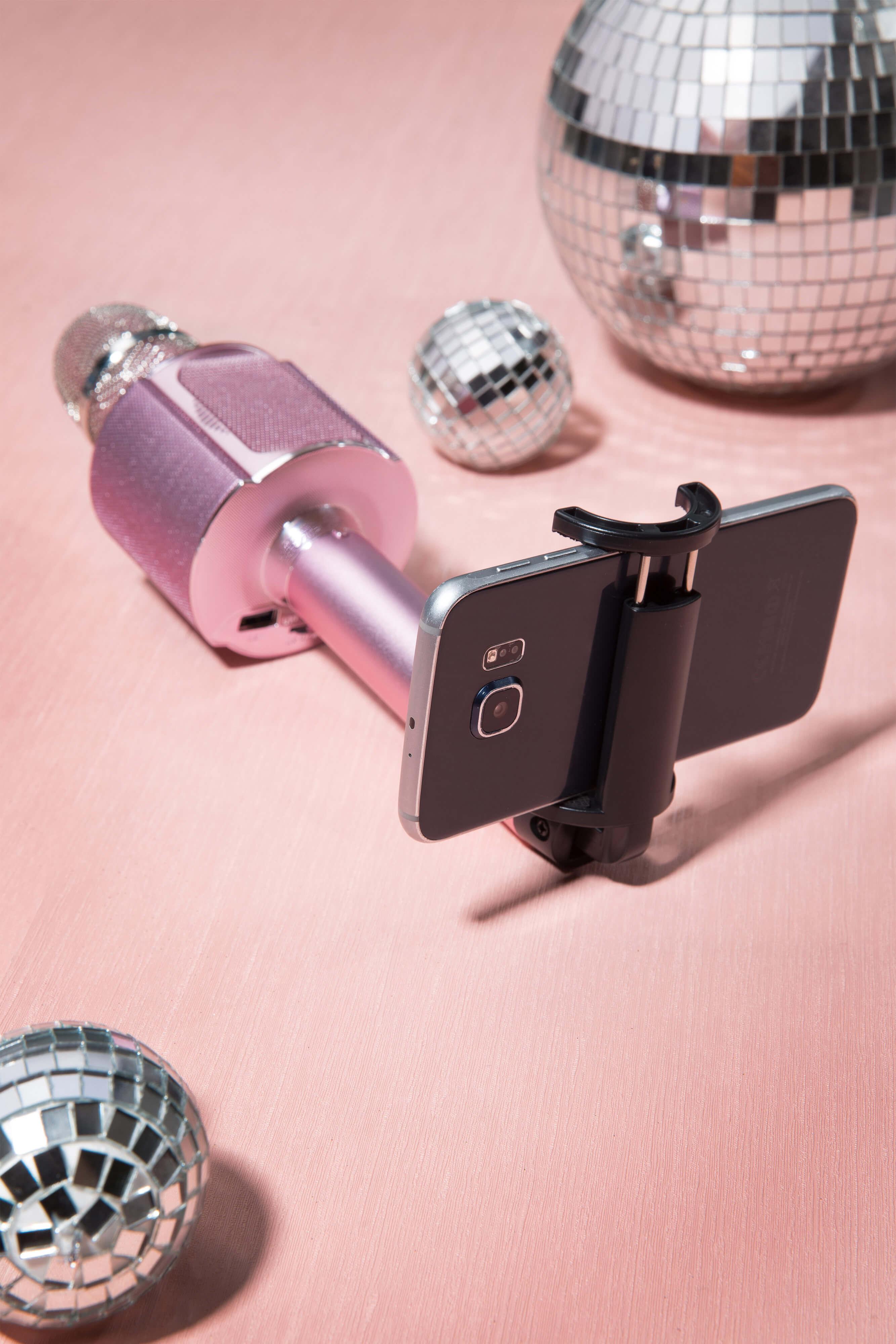 Produktbild Lenco Karaoke-Mikrofon BMC-090PK - pink 13 von 15