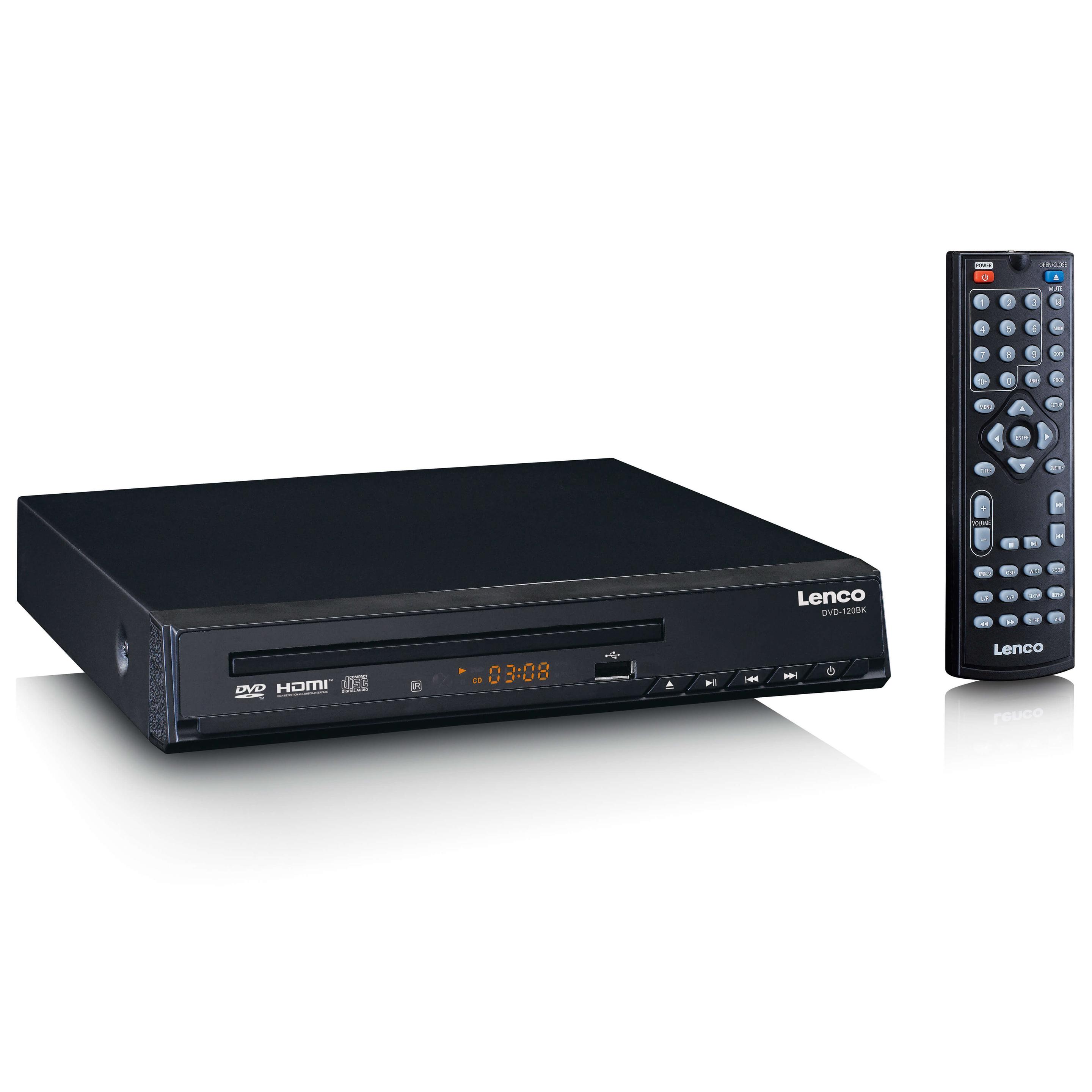 Produktbild Lenco DVD-Player DVD-120BK 2 von 7
