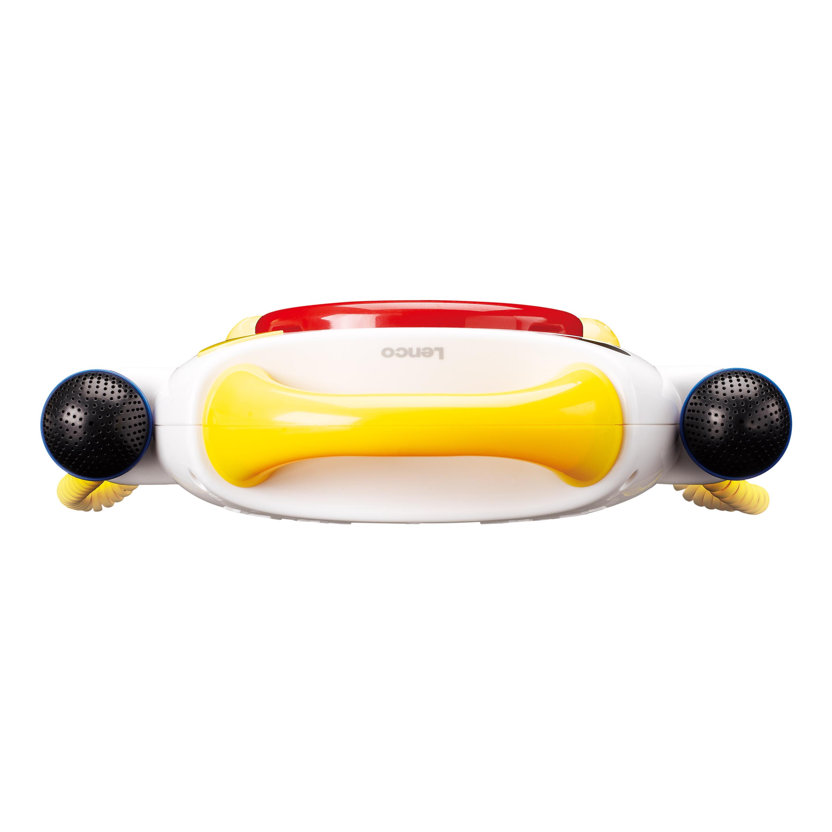 Produktbild Lenco KCD-011KIDS - Tragbarer Karaoke-CD-Player mit Bluetooth® für Kinder - Mehrfarbig 11 von 11