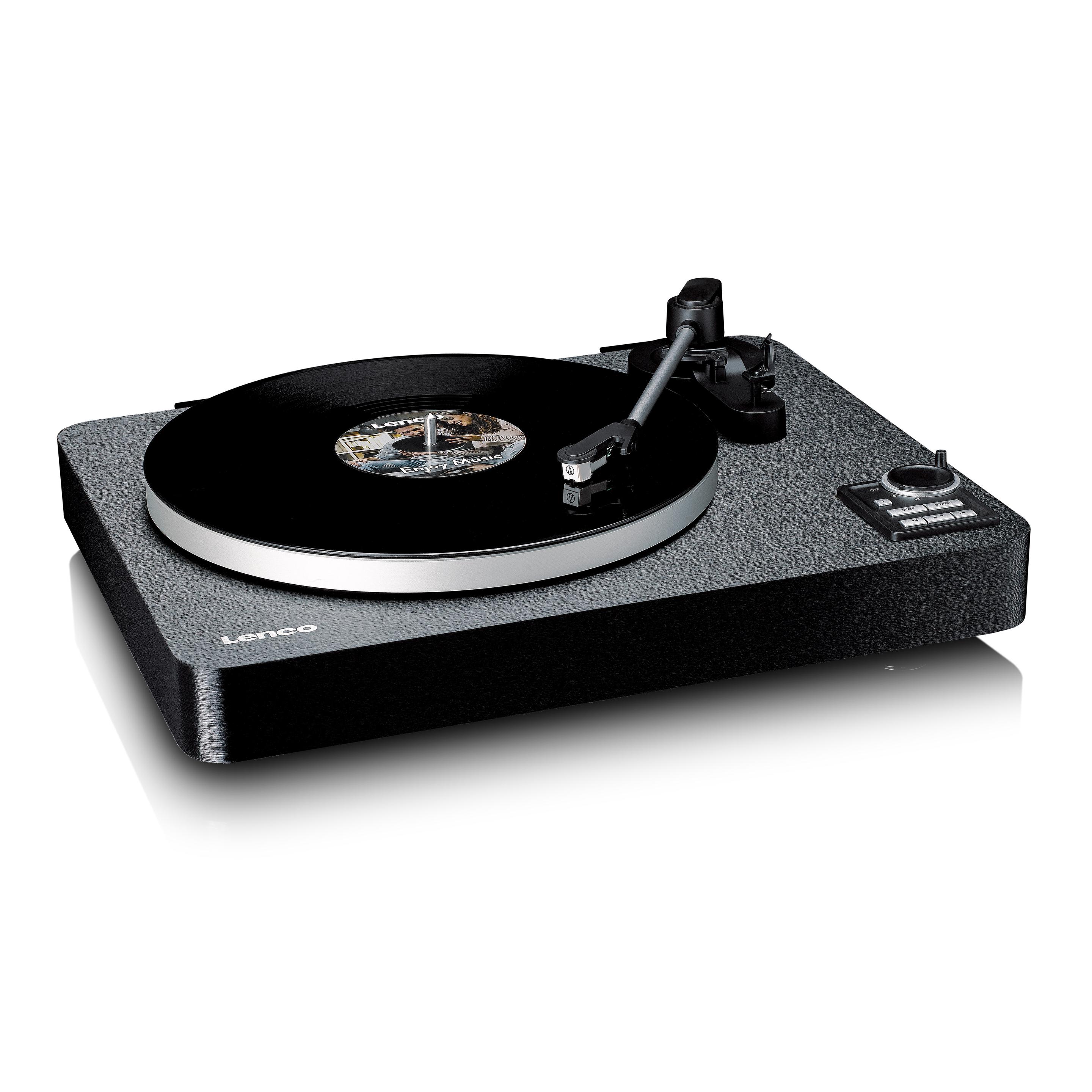 Produktbild Vollautomatischer Plattenspieler mit Bluetooth, Holz, LBTA-165BK 4 von 11