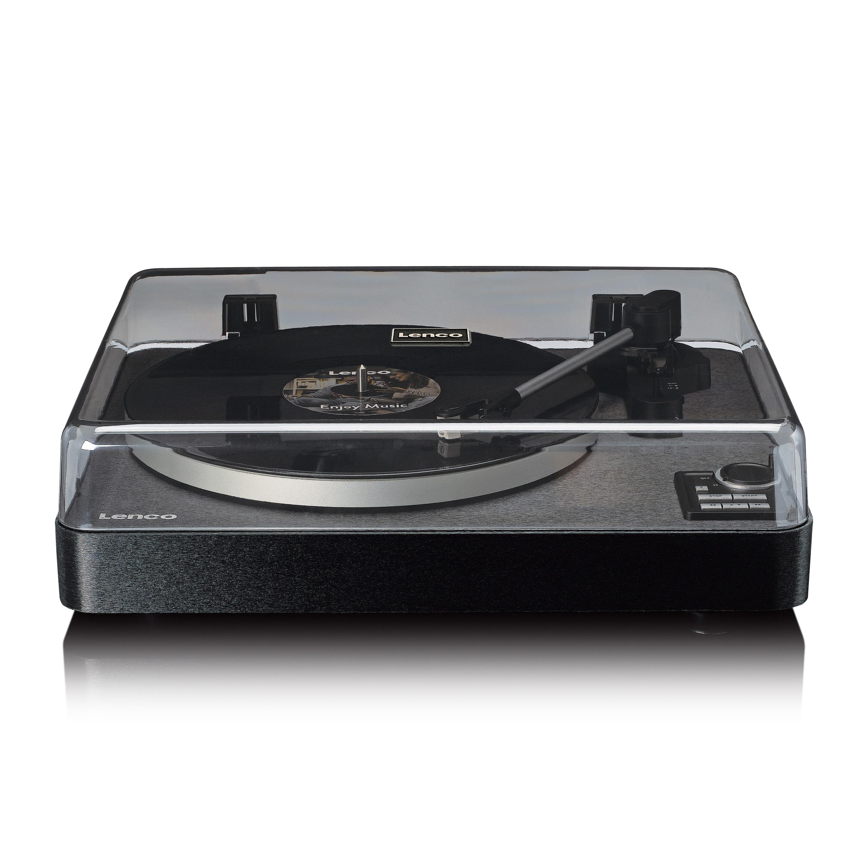 Produktbild Vollautomatischer Plattenspieler mit Bluetooth, Holz, LBTA-165BK 10 von 11