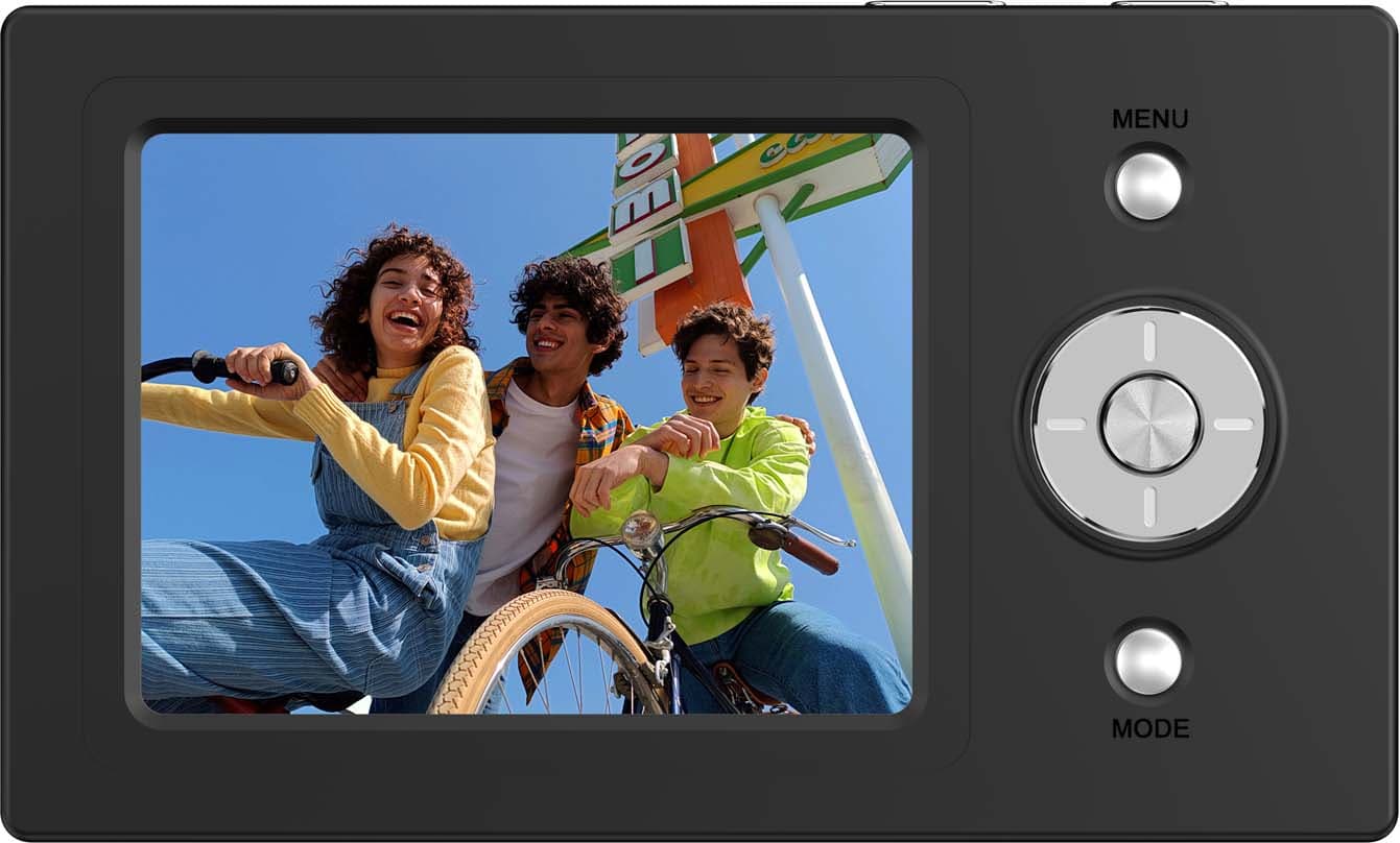 ENTERTAINME Digital Kamera ultra slim schwarz
