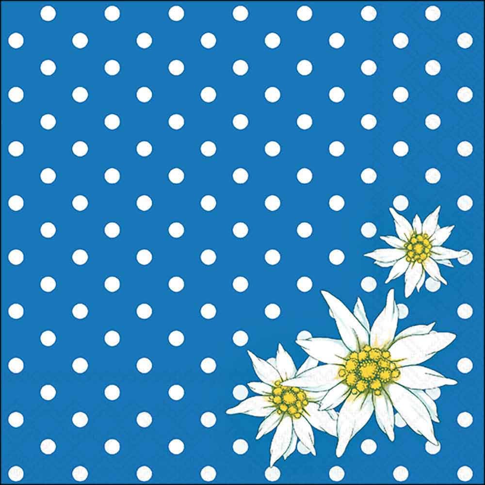 Ambiente Servietten Edelweiss 33x33cm