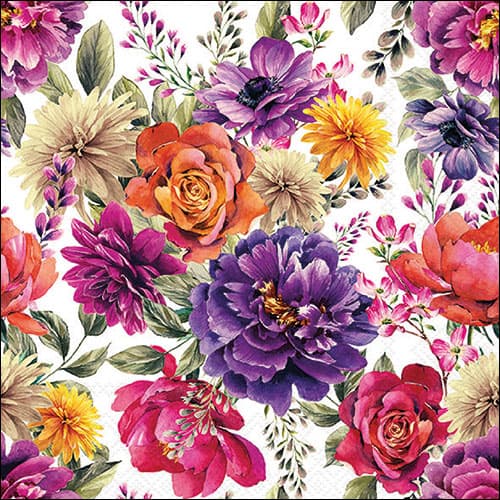 Ambiente Servietten Anne White 33x33cm