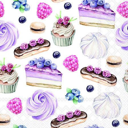 Bella Casa Servietten Pastries 25x25cm