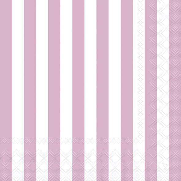Bella Casa Servietten Stripes 33x33cm