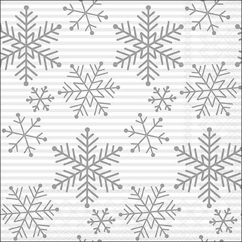 Ambiente Servietten Falling Crystals 33x33cm