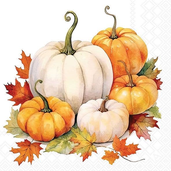 Bella Casa Servietten Pumpkin Season 33x33cm