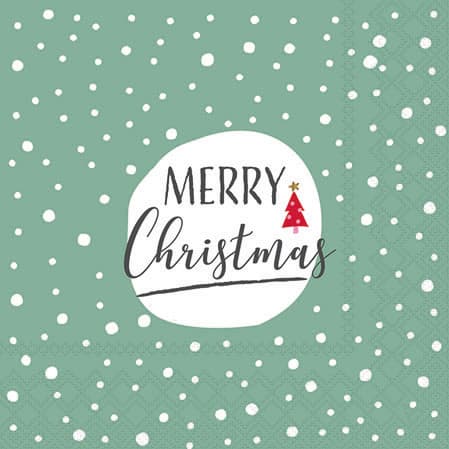 Bella Casa Servietten Snowflakes 25x25