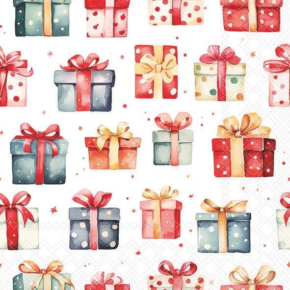 Ambiente Servietten Gift Boxes 33x33cm