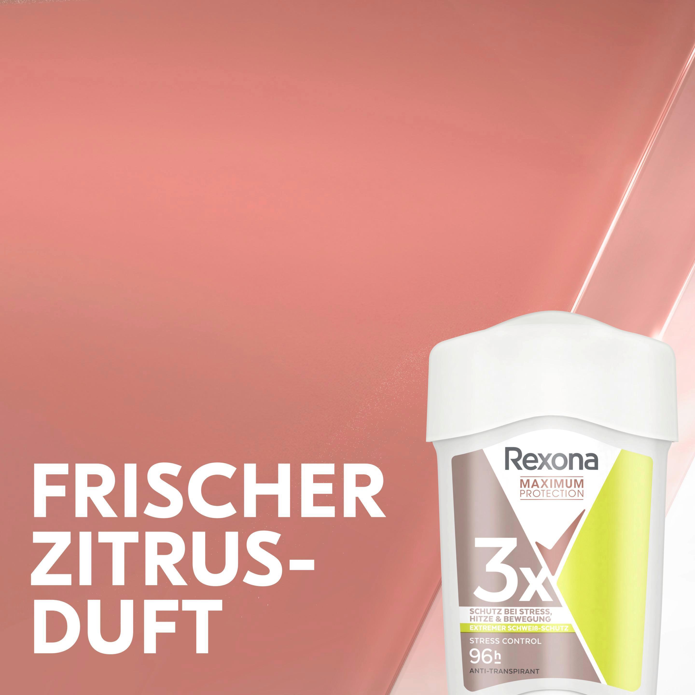 Produktbild Rexona Maximum Protection Deocreme Stress Control 6 von 14
