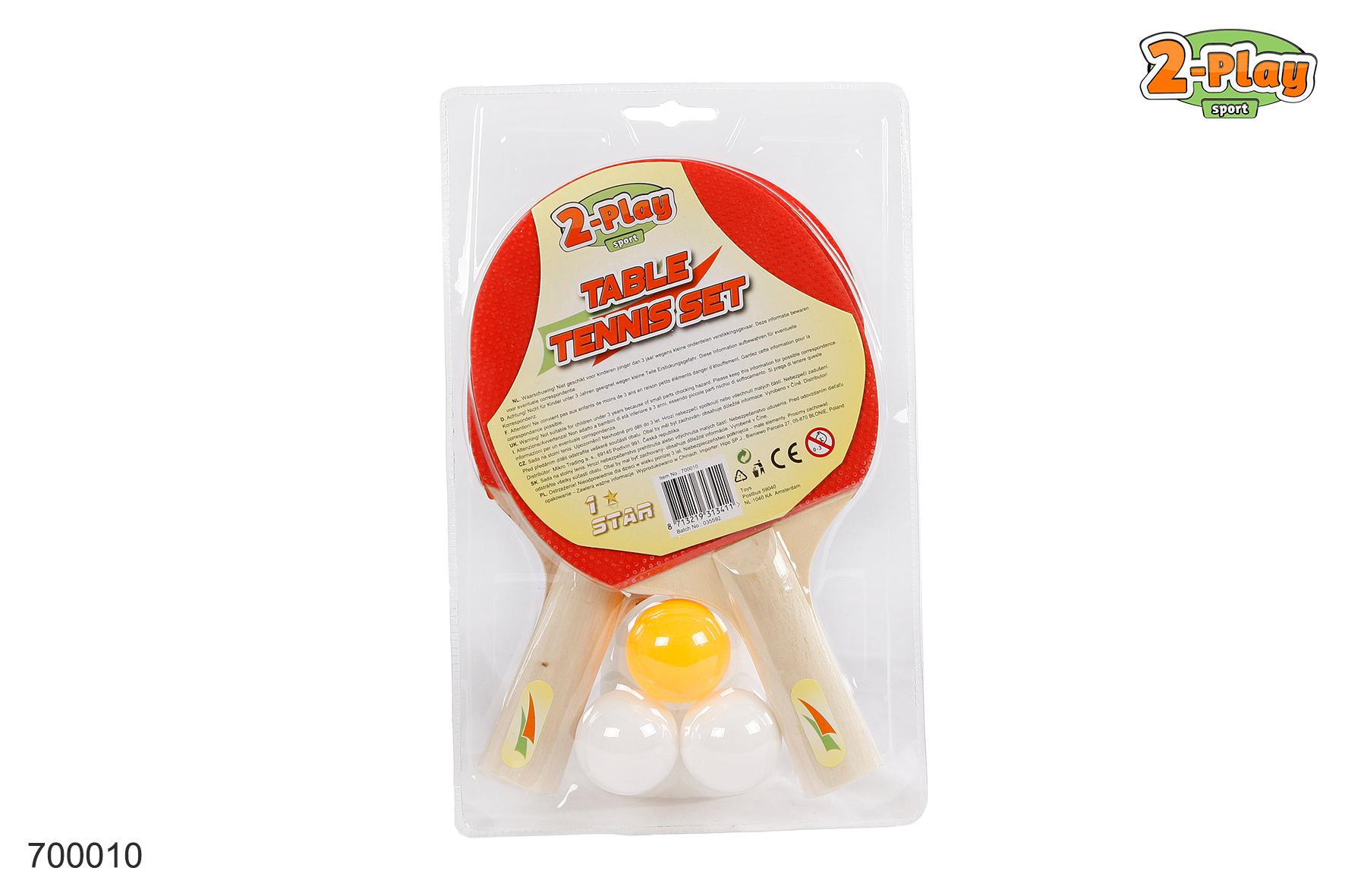 Van Manen - Tischtennis Schläger Set