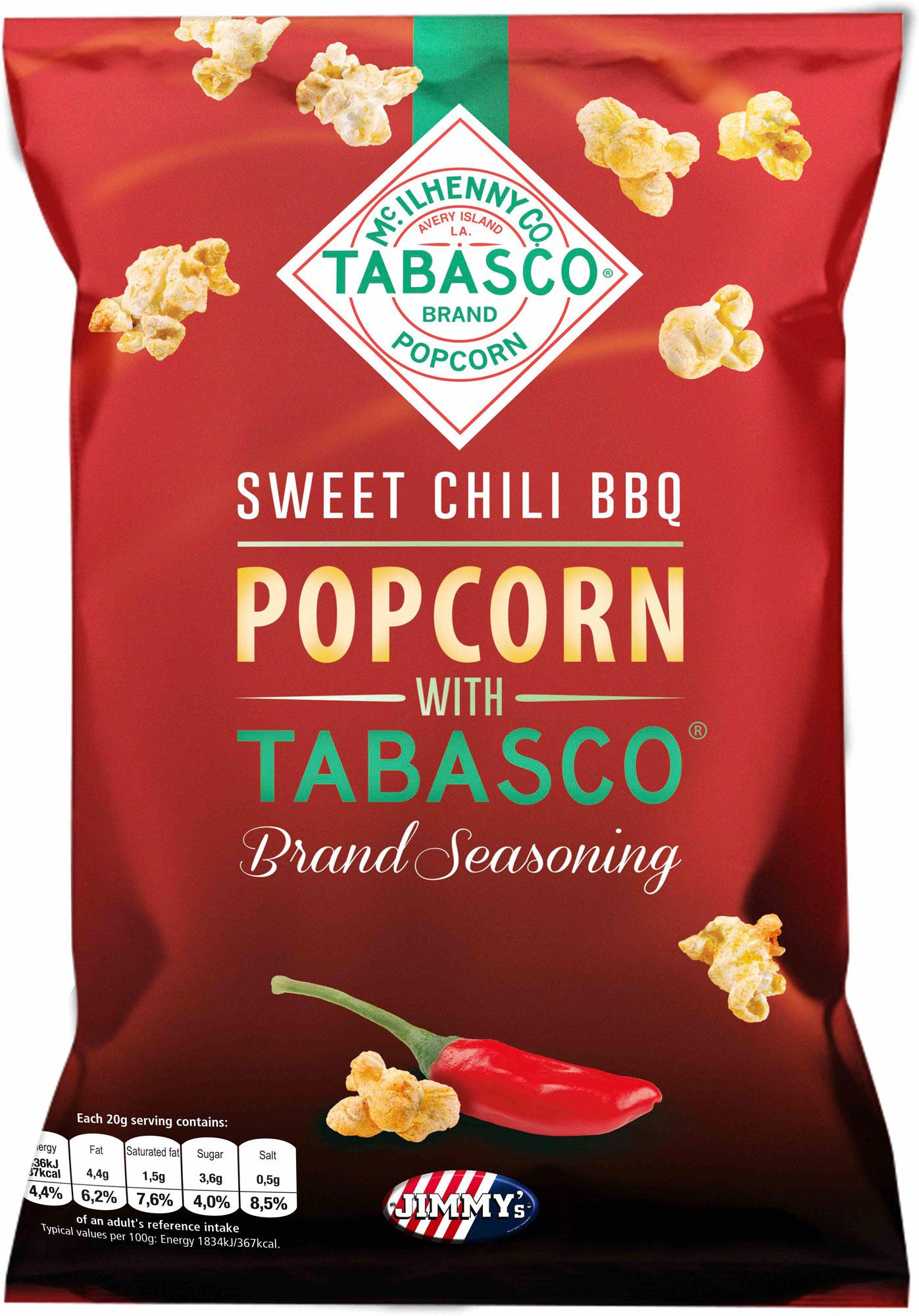 JIMMY's Popcorn Tabasco Sweet Chili BBQ