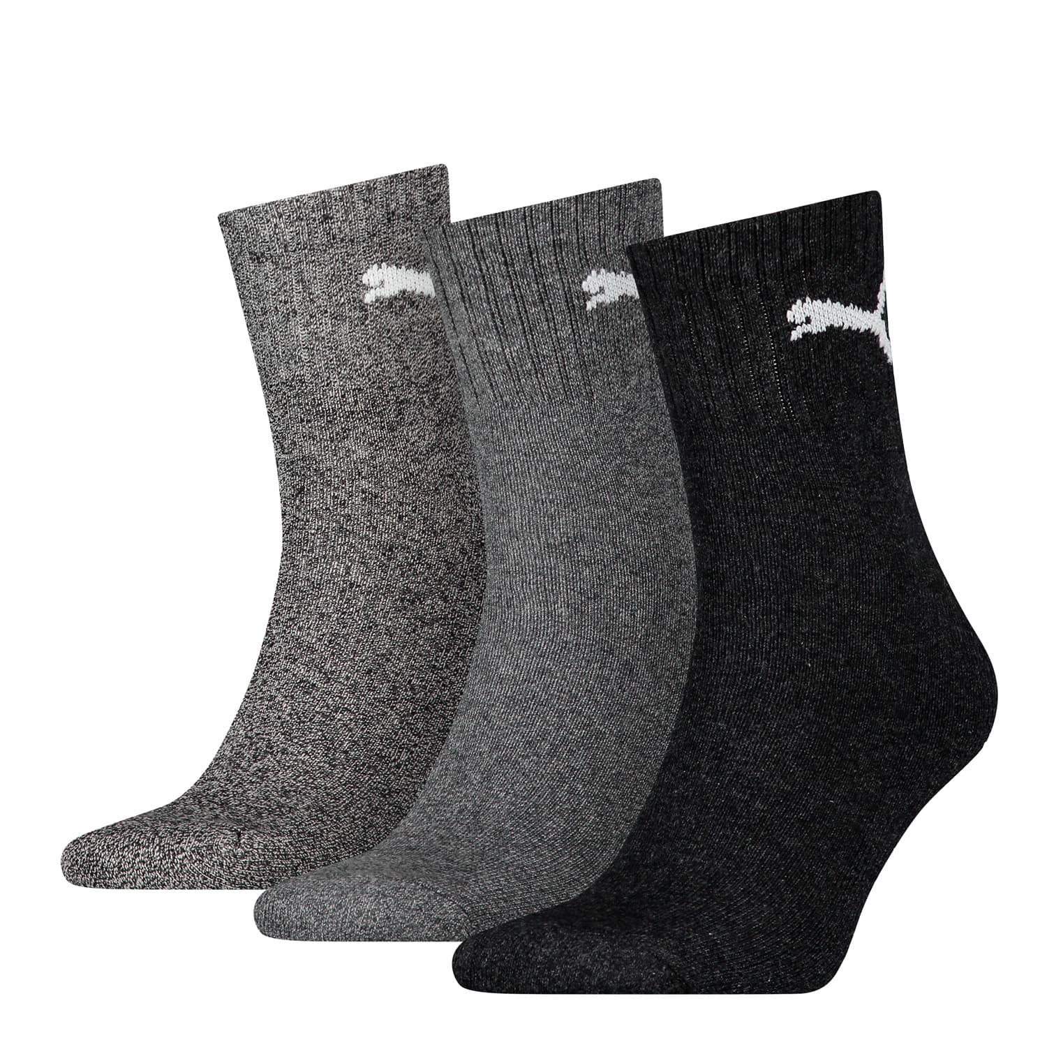 PUMA Unisex Sportsocken Crew 3er Pack