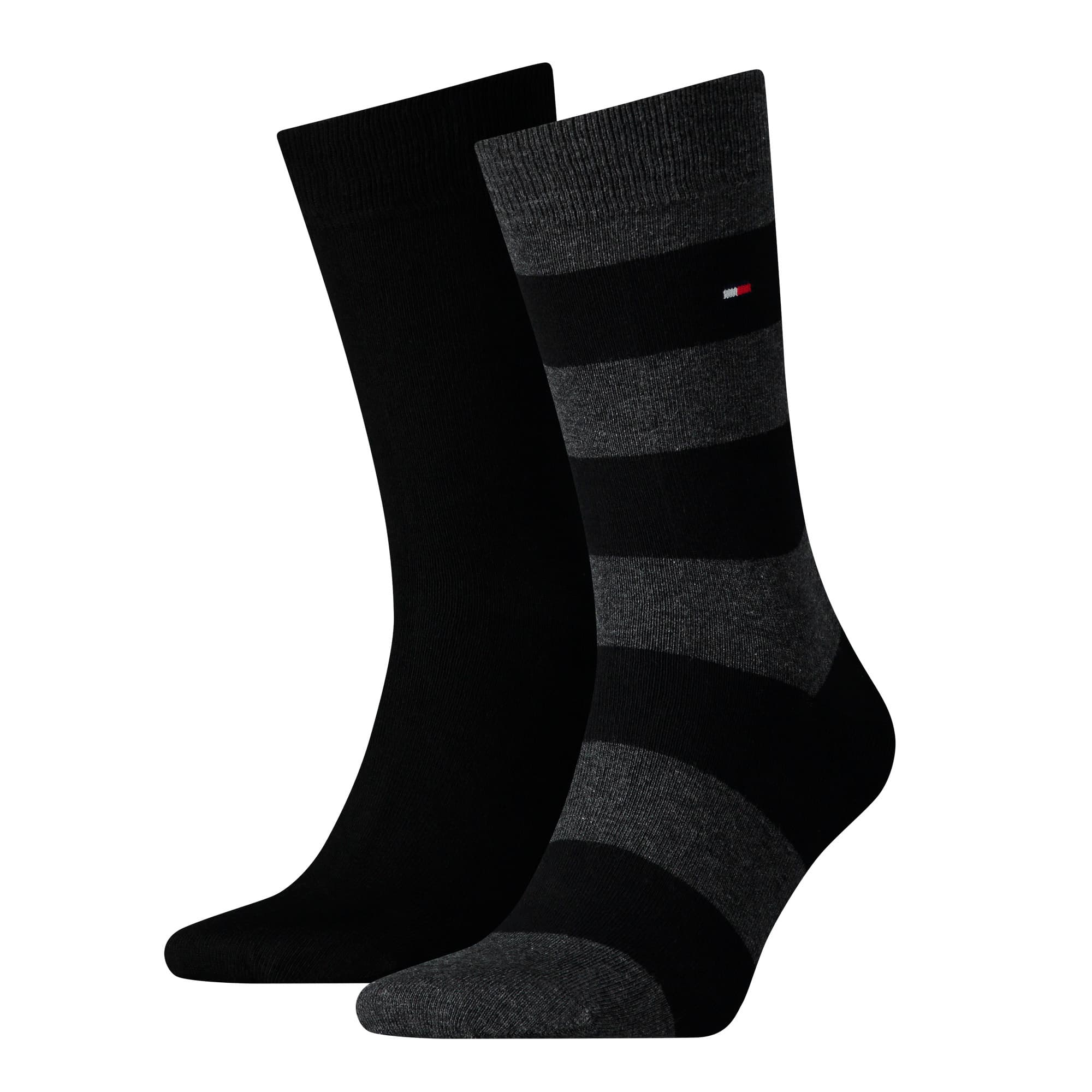 TOMMY HILFIGER Herren Socken Rugby 2er Pack