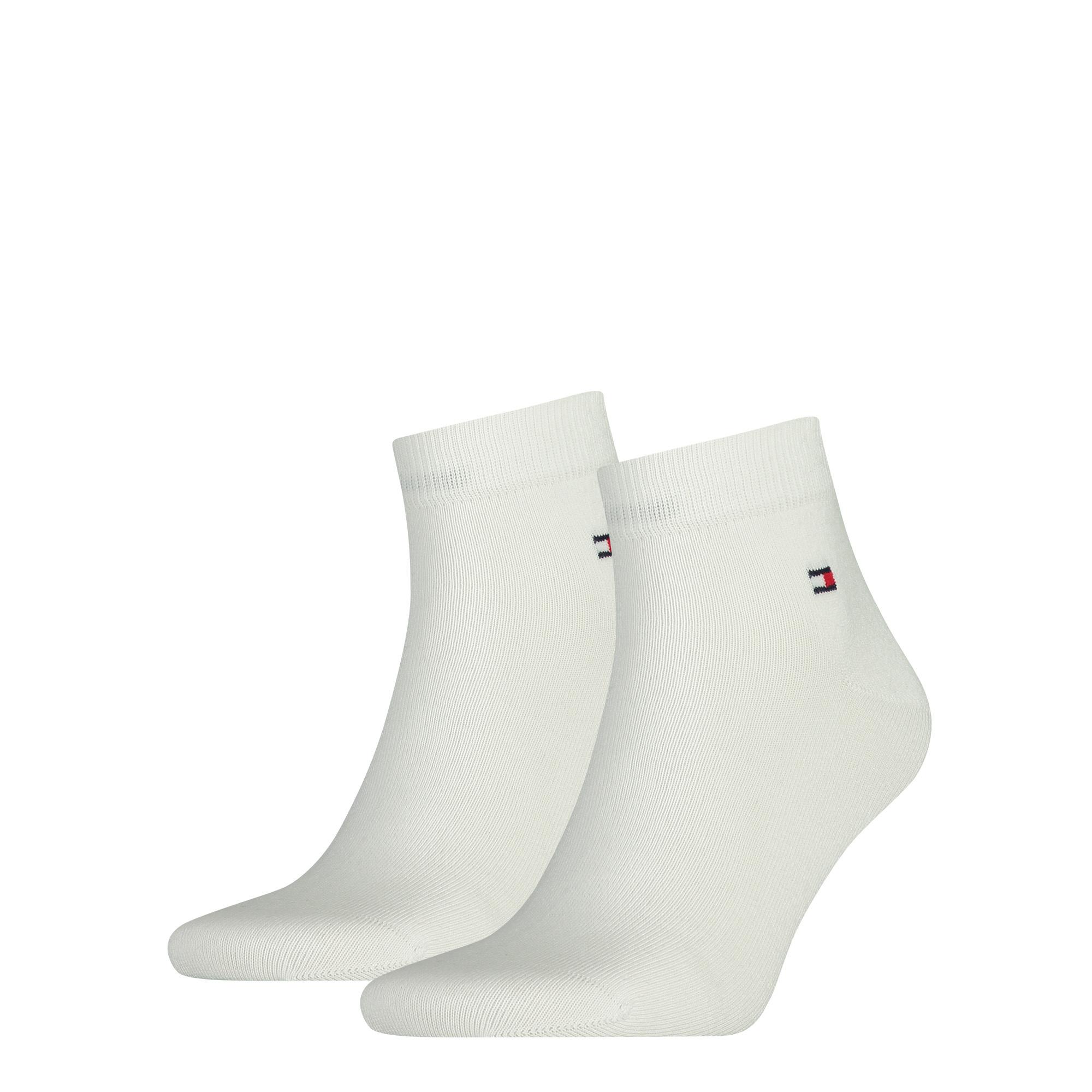 TOMMY HILFIGER Herren Kurzsocken Quarter Flag 2er Pack