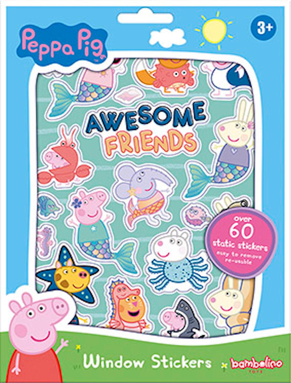 PEPPA PIG FENSTER STICKER