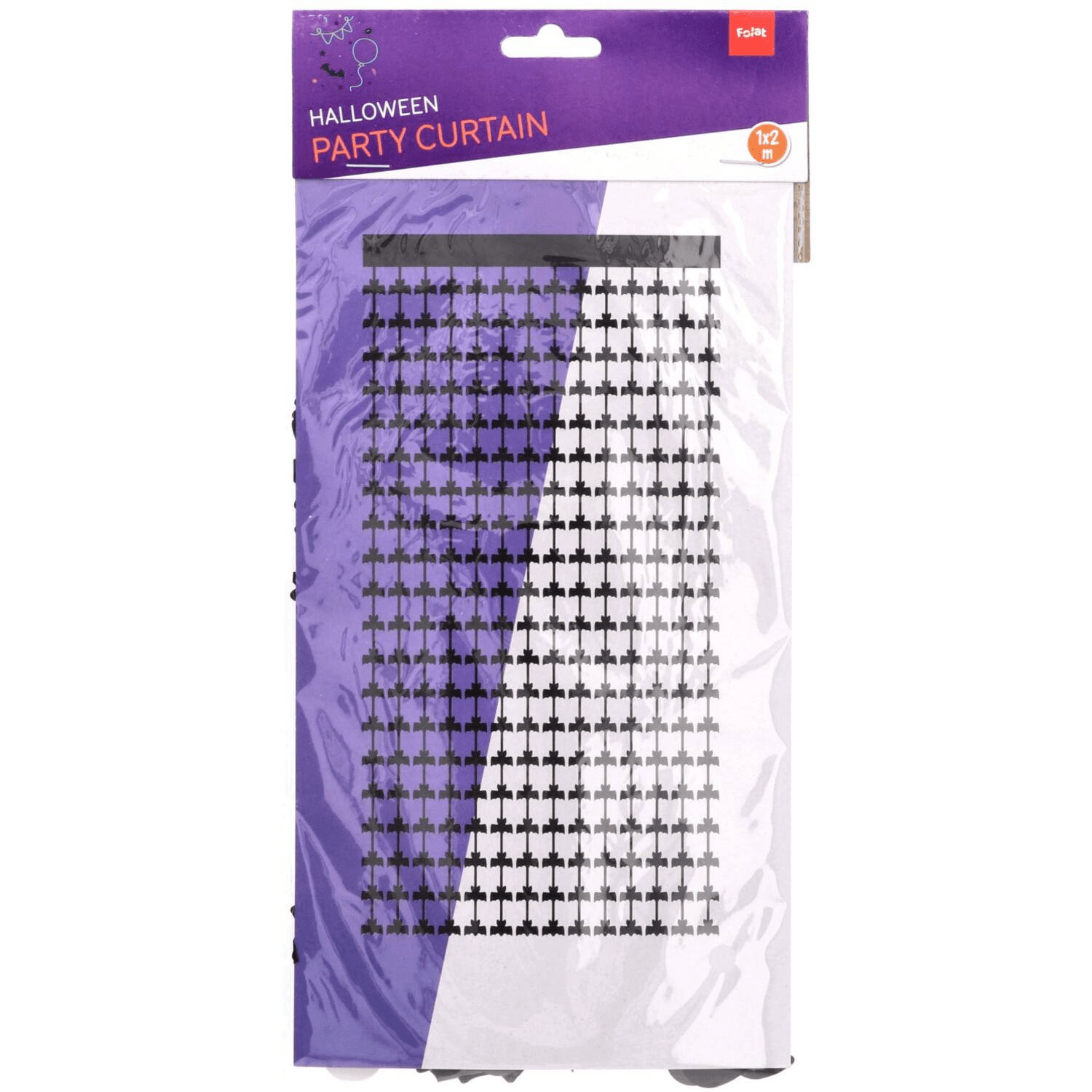 Produktbild Folat - Türvorhang Fledermäuse - Halloween BoOo! - 2 x 1 Meter 2 von 3