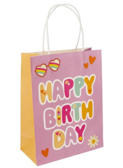 Folat - Geschenktüten - Boho Girlz - 20 x 27 cm - 6 Stück