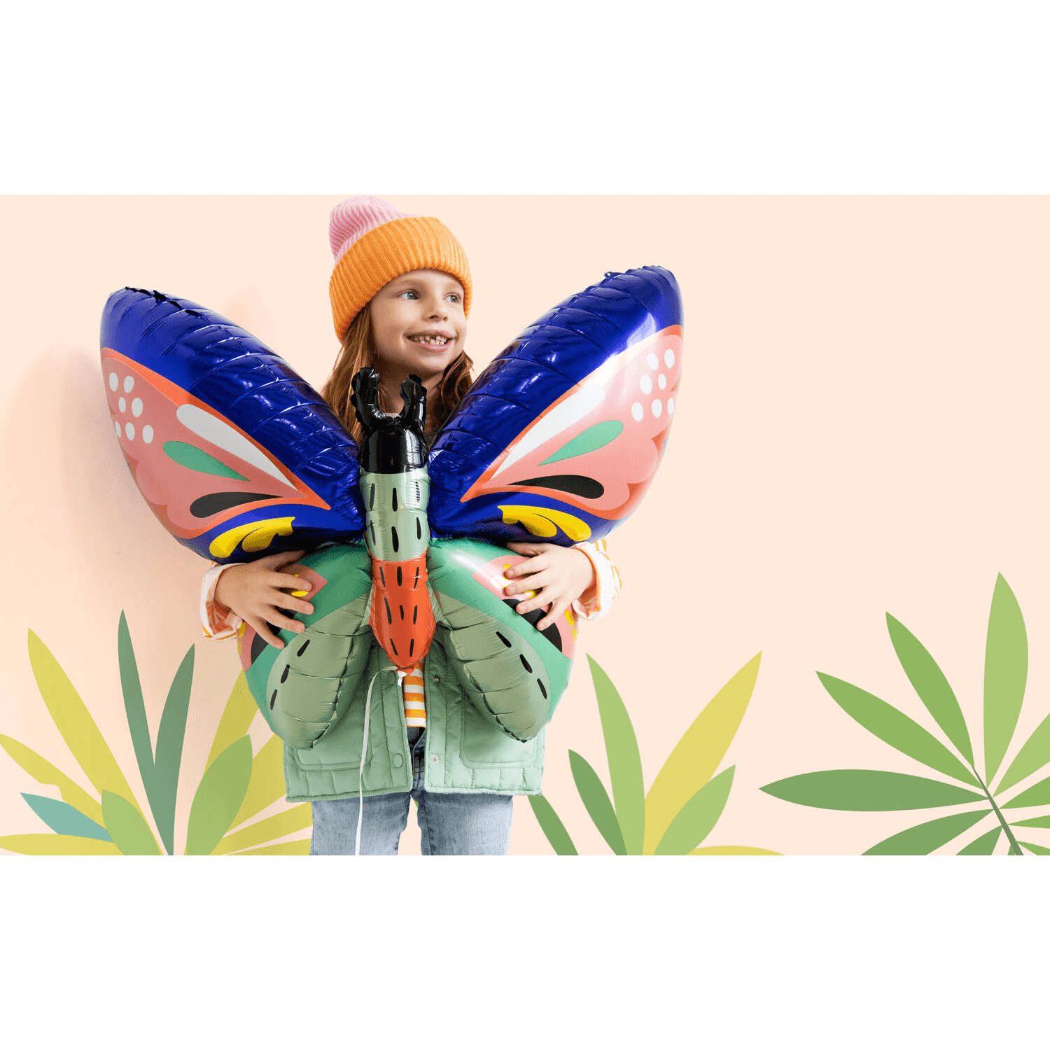 Produktbild Folat - Folienballon - Form - Schmetterling - 88 x 54 cm 5 von 5