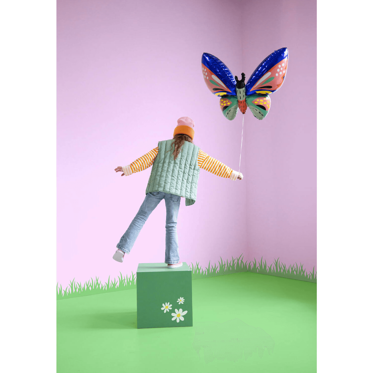 Produktbild Folat - Folienballon - Form - Schmetterling - 88 x 54 cm 4 von 5