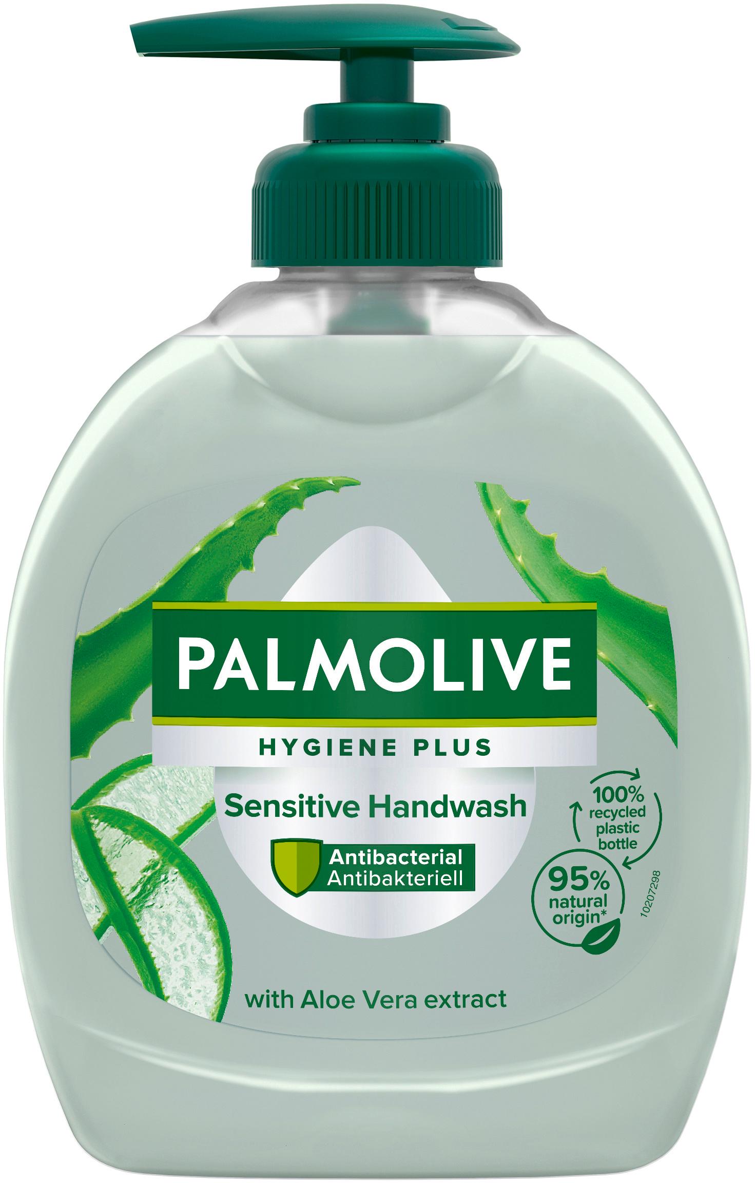 Palmolive Seife Hygiene Plus Sensitive Aloe Vera - schützt vor Bakterien und ist auch für sensible Haut geeignet