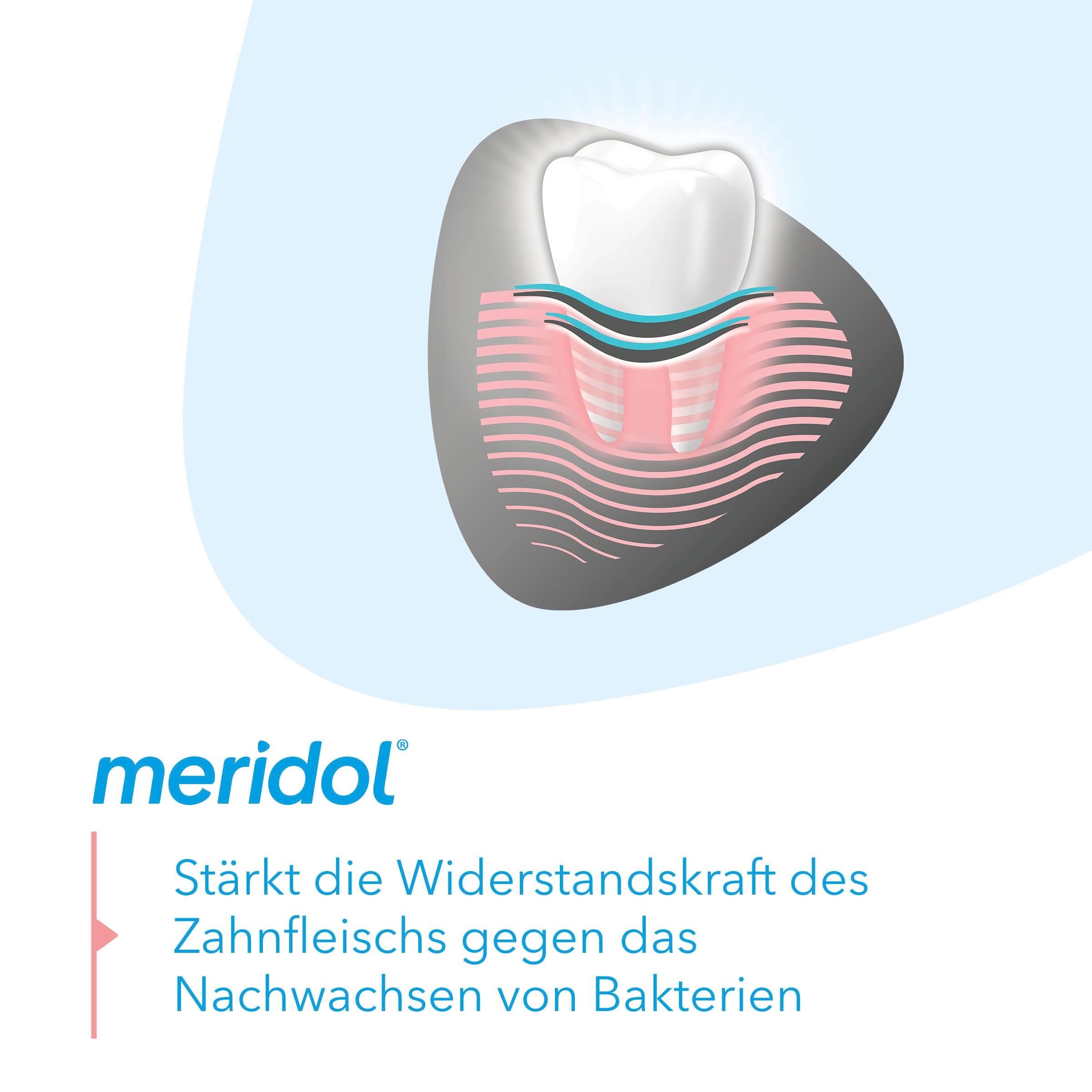 Produktbild meridol Zahnpasta Sanftes Weiss - Zahncreme schützt vor Zahnfleischentzündungen, für natürlich weiße Zähne 10 von 10