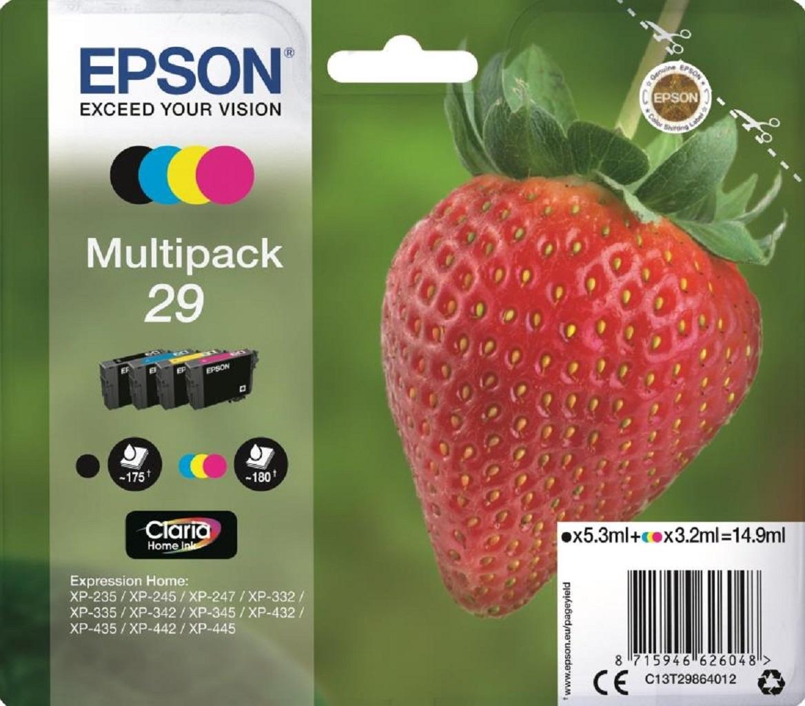 Epson Druckerpatrone T2986 Erdbeere Multipack