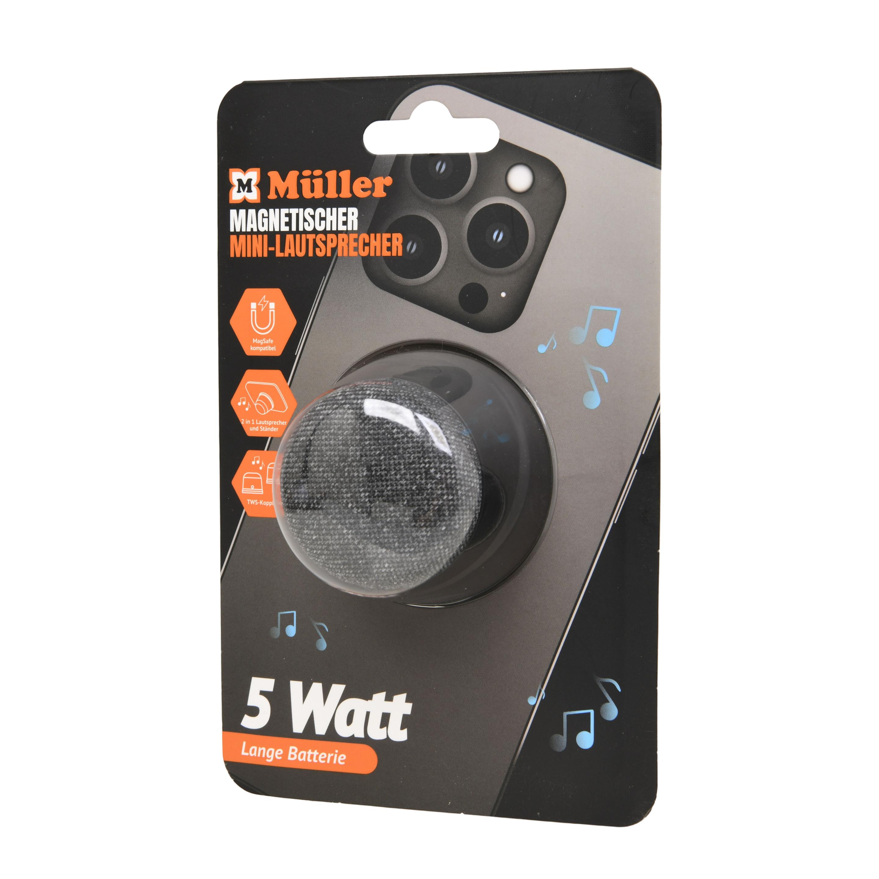 Produktbild Magnetic Speaker Black 2 von 4