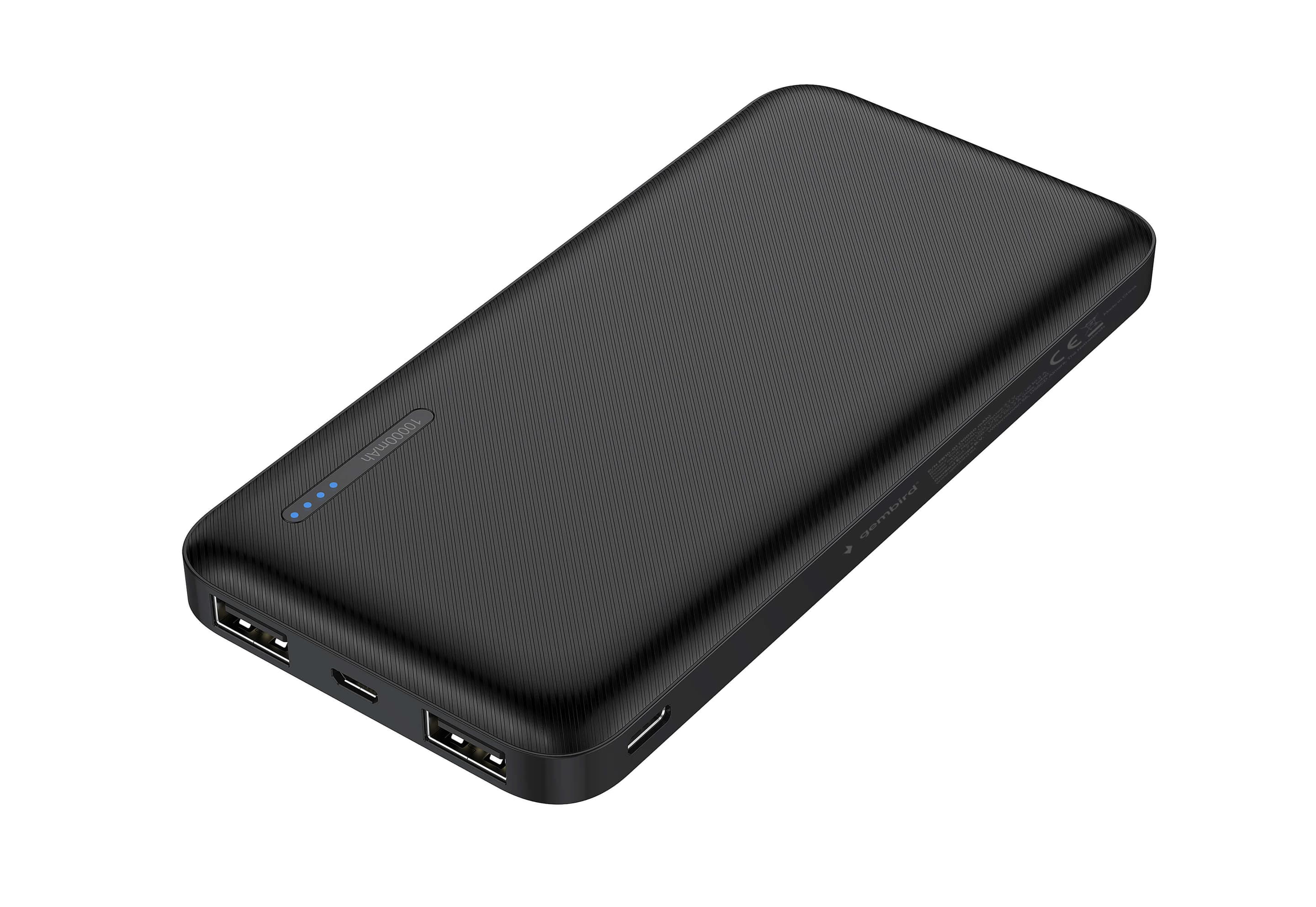 Produktbild Powerbank 10000 mAh Schwarz 2 von 4