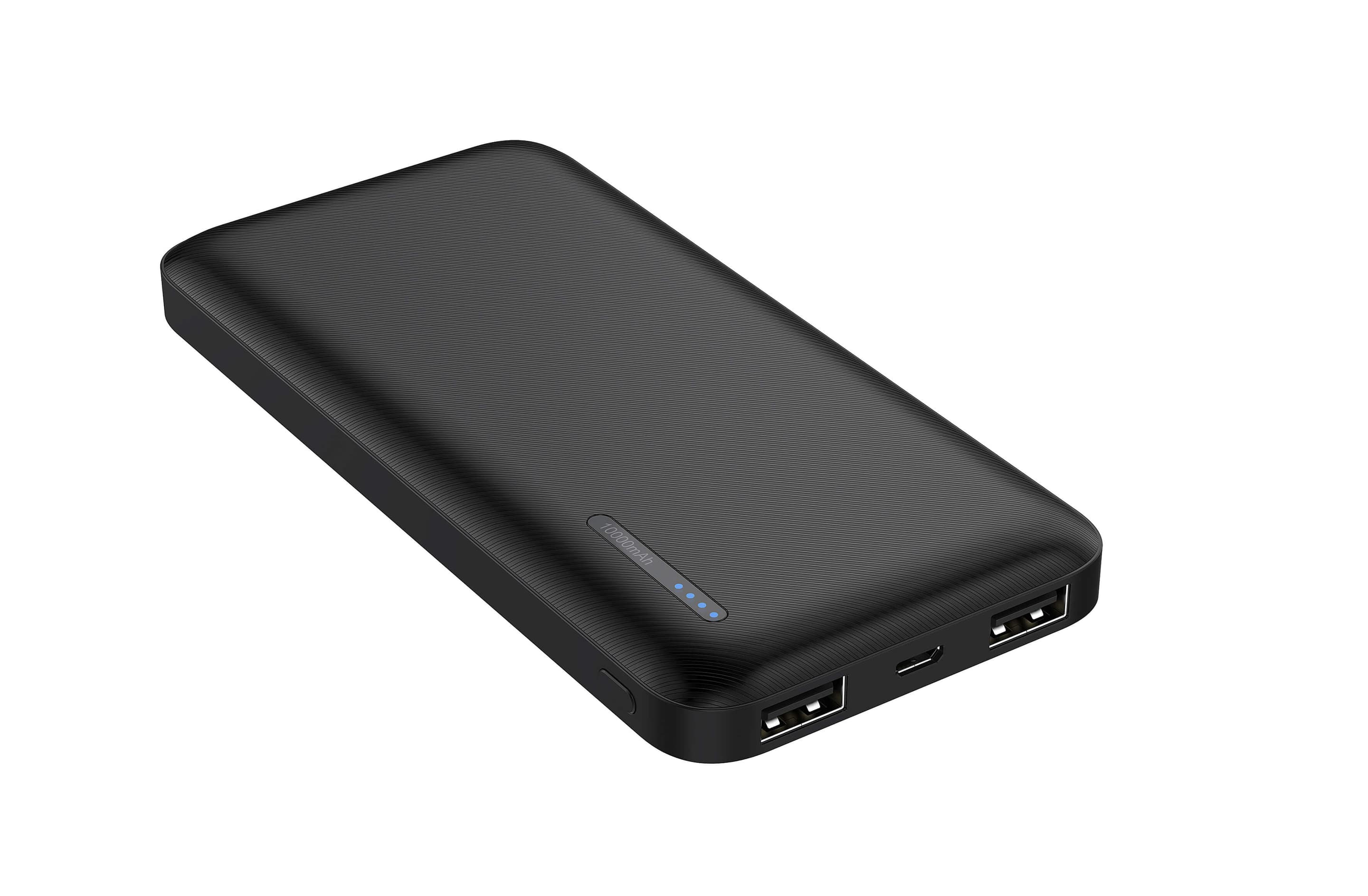 Produktbild Powerbank 10000 mAh Schwarz 3 von 4