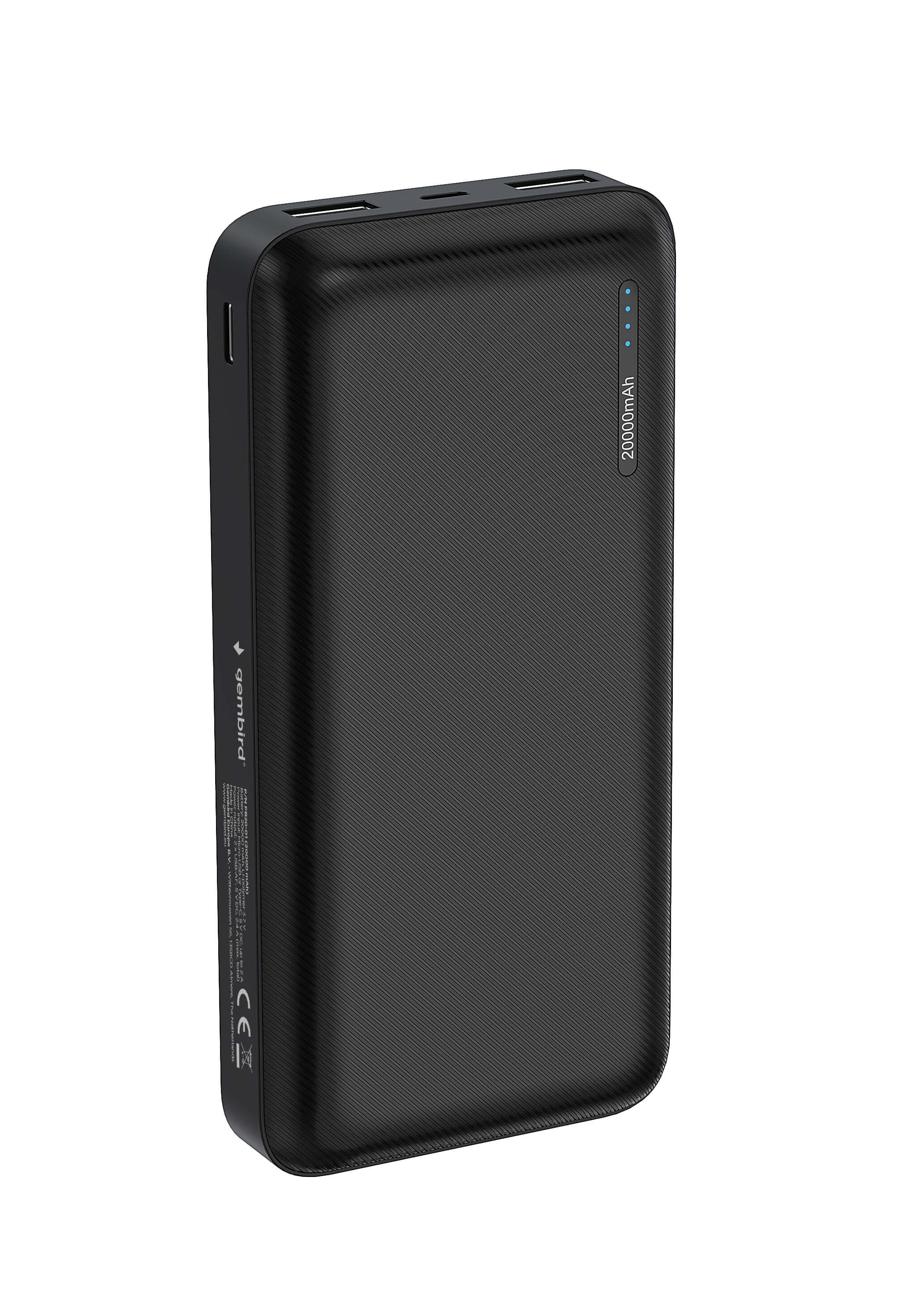 Produktbild Powerbank 20000 mAh Schwarz 4 von 4