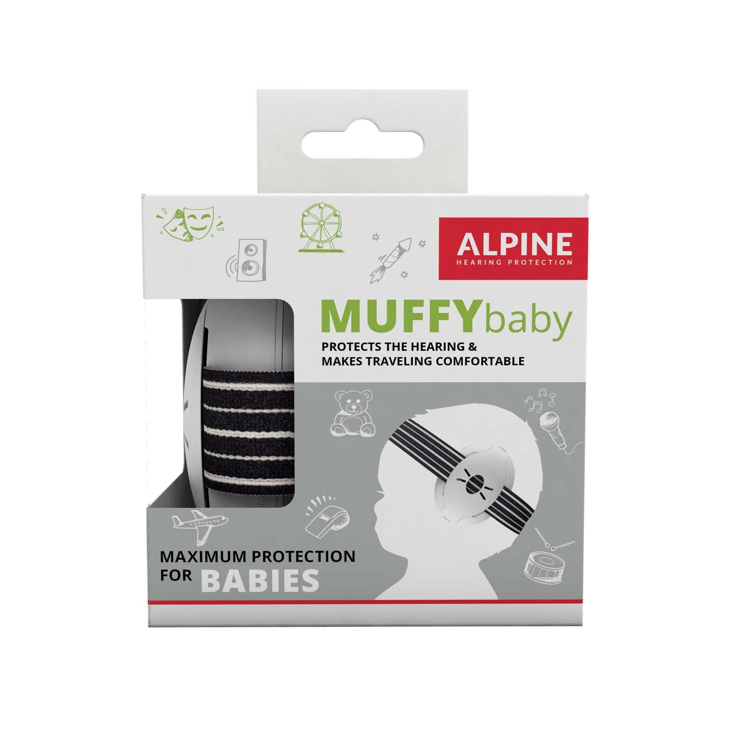 Produktbild ALPINE Gehörschutz MUFFY BABY schwarz 2 von 6